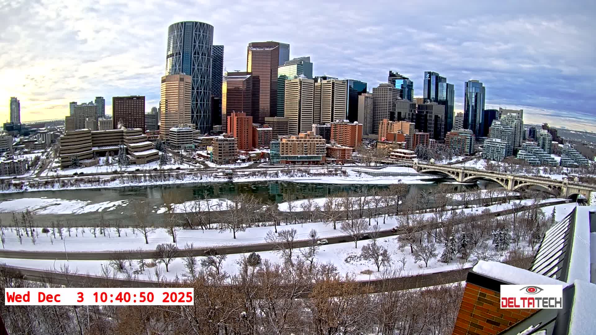 Calgary Skyline  Live Cam - Calgary, Rocky View County and Foothills County, Alberta, Canada