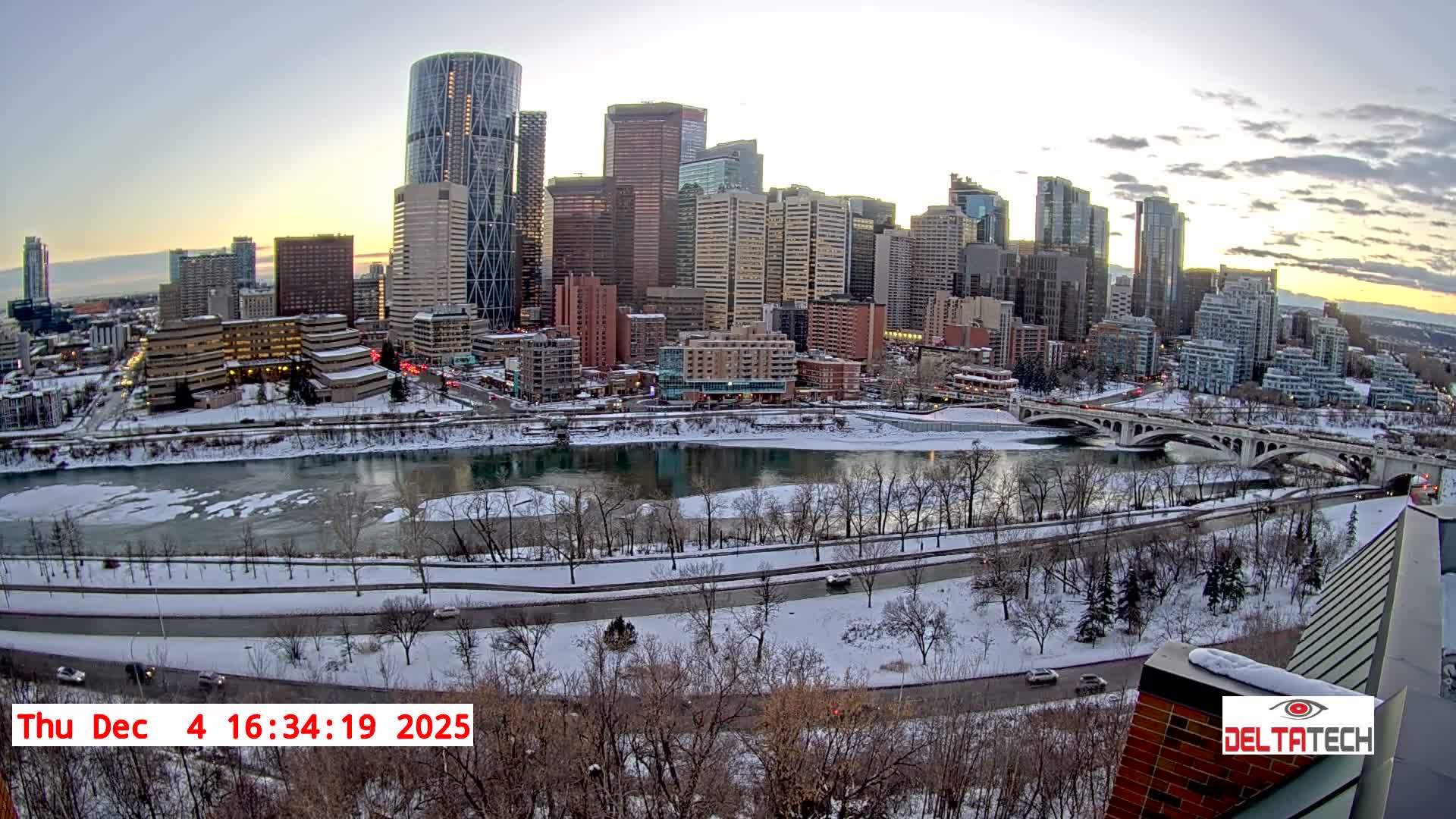 Calgary Skyline  Live Cam - Calgary, Rocky View County and Foothills County, Alberta, Canada
