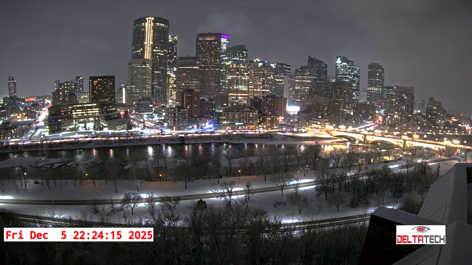 Calgary Skyline  Live Cam - Calgary, Rocky View County and Foothills County, Alberta, Canada