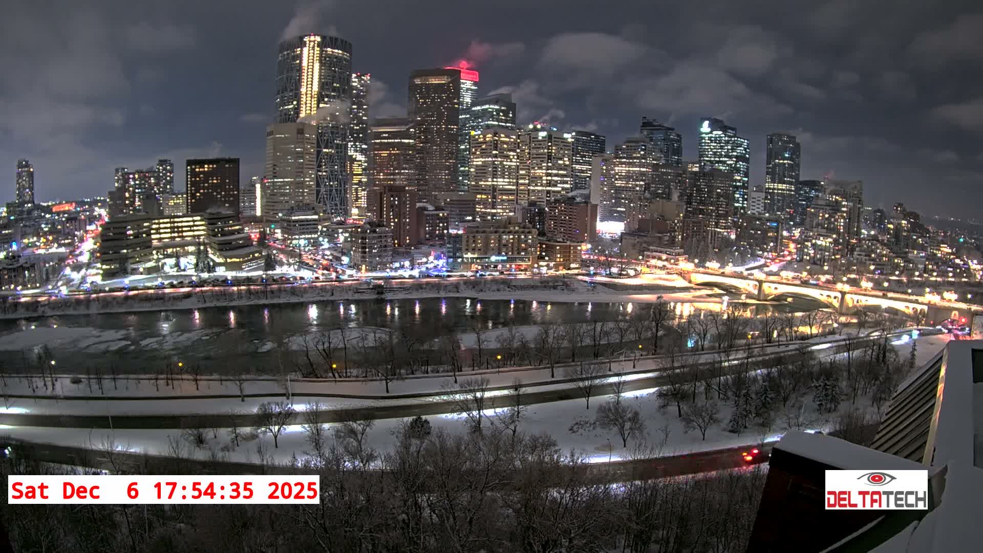 Calgary Skyline  Live Cam - Calgary, Rocky View County and Foothills County, Alberta, Canada