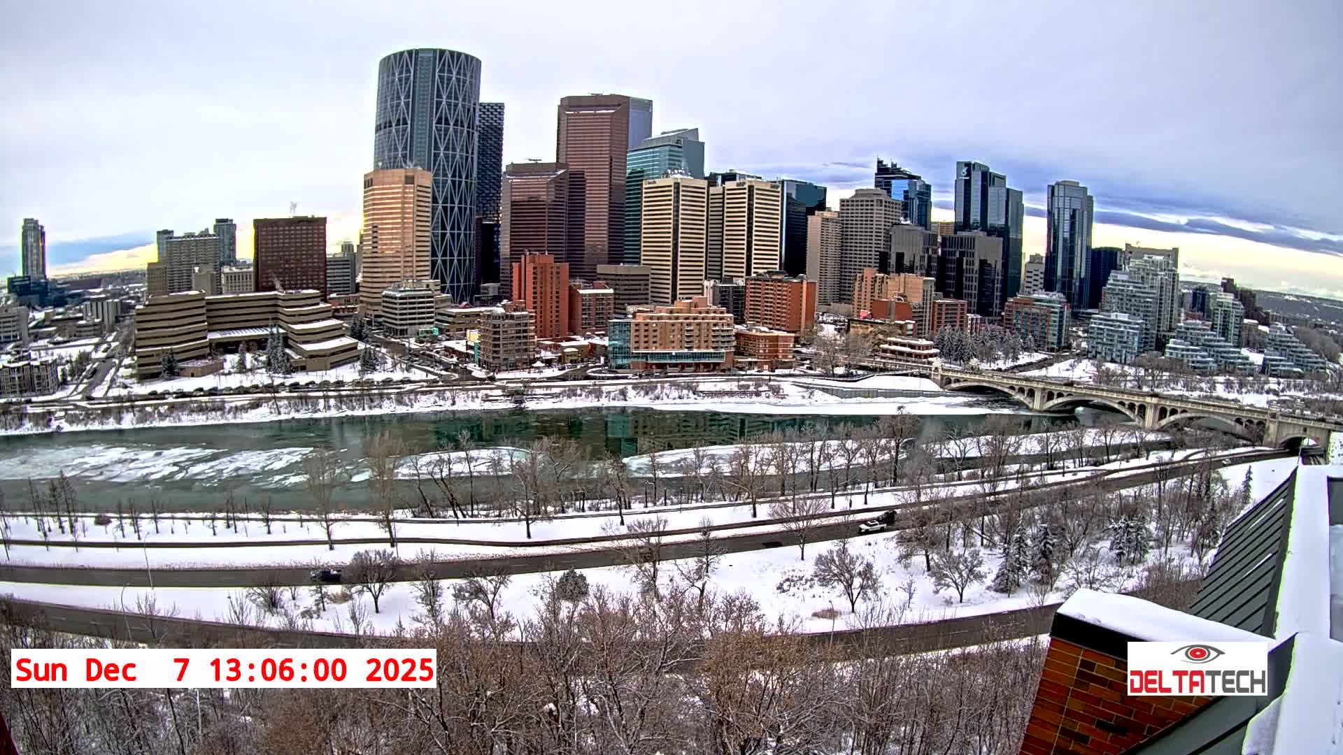 Calgary Skyline  Live Cam - Calgary, Rocky View County and Foothills County, Alberta, Canada