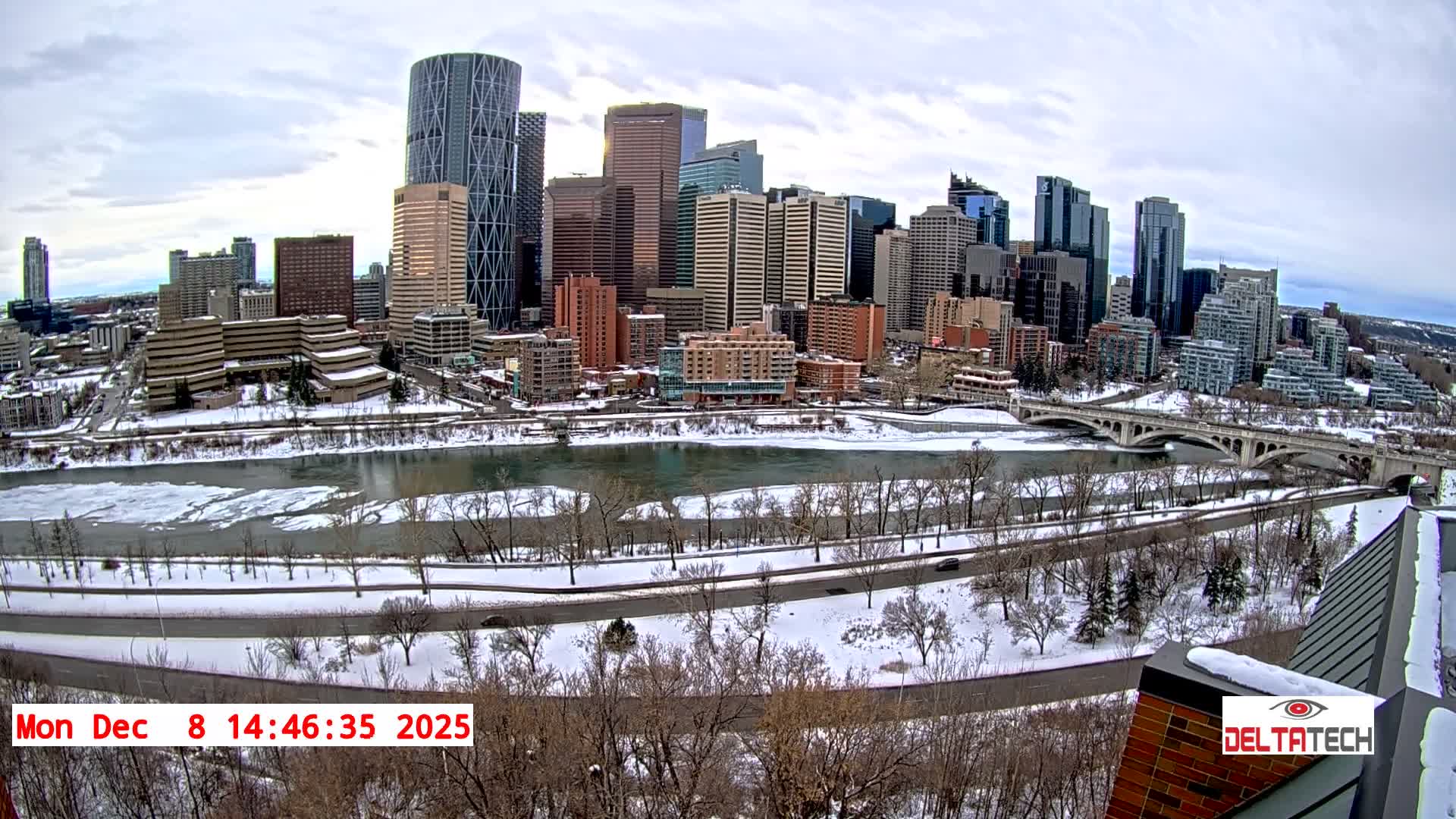 Calgary Skyline  Live Cam - Calgary, Rocky View County and Foothills County, Alberta, Canada