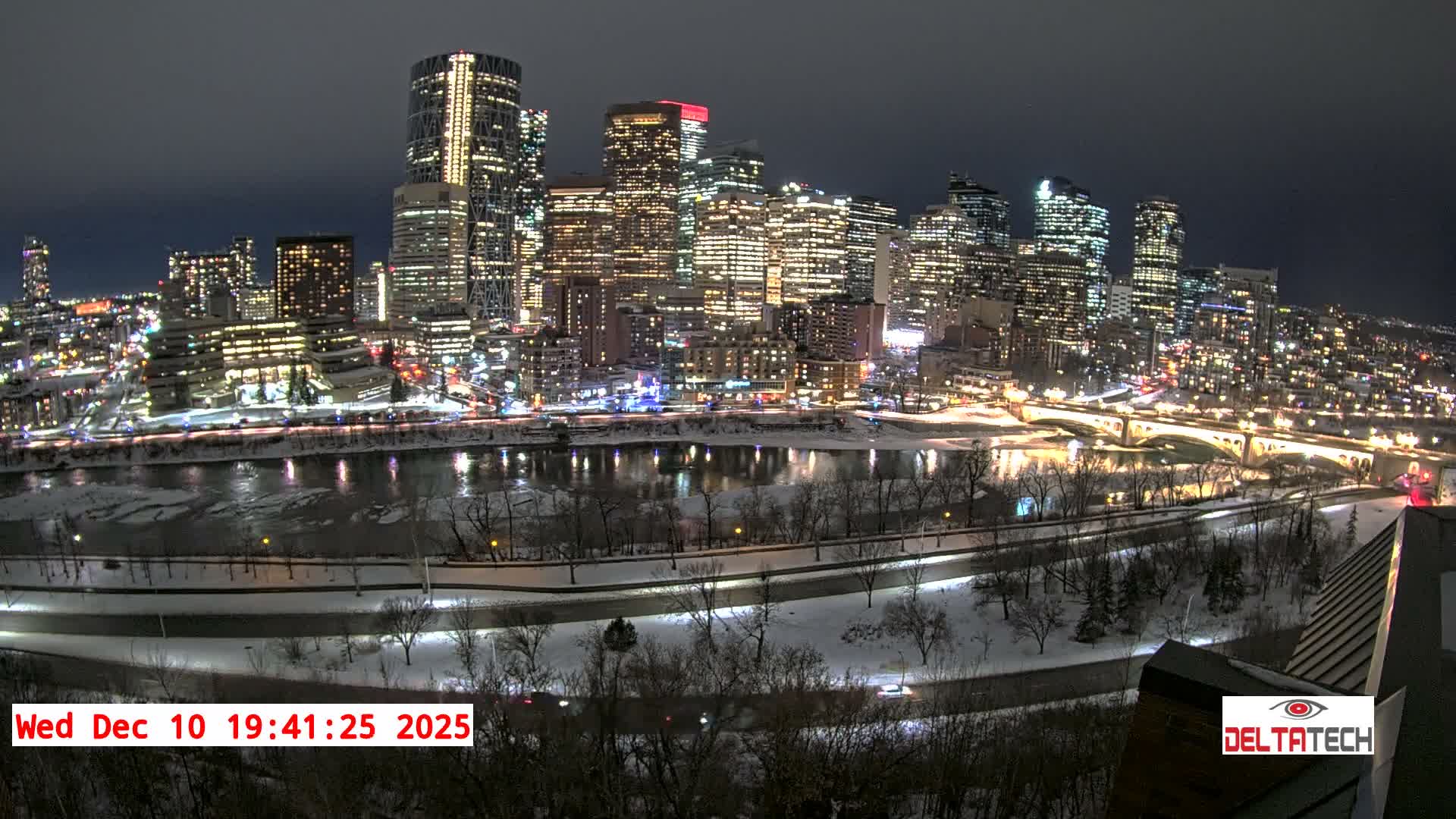 Calgary Skyline  Live Cam - Calgary, Rocky View County and Foothills County, Alberta, Canada