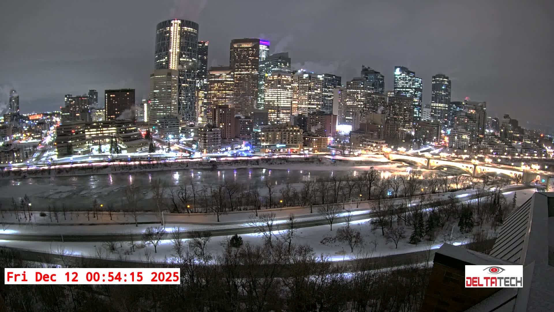 Calgary Skyline  Live Cam - Calgary, Rocky View County and Foothills County, Alberta, Canada