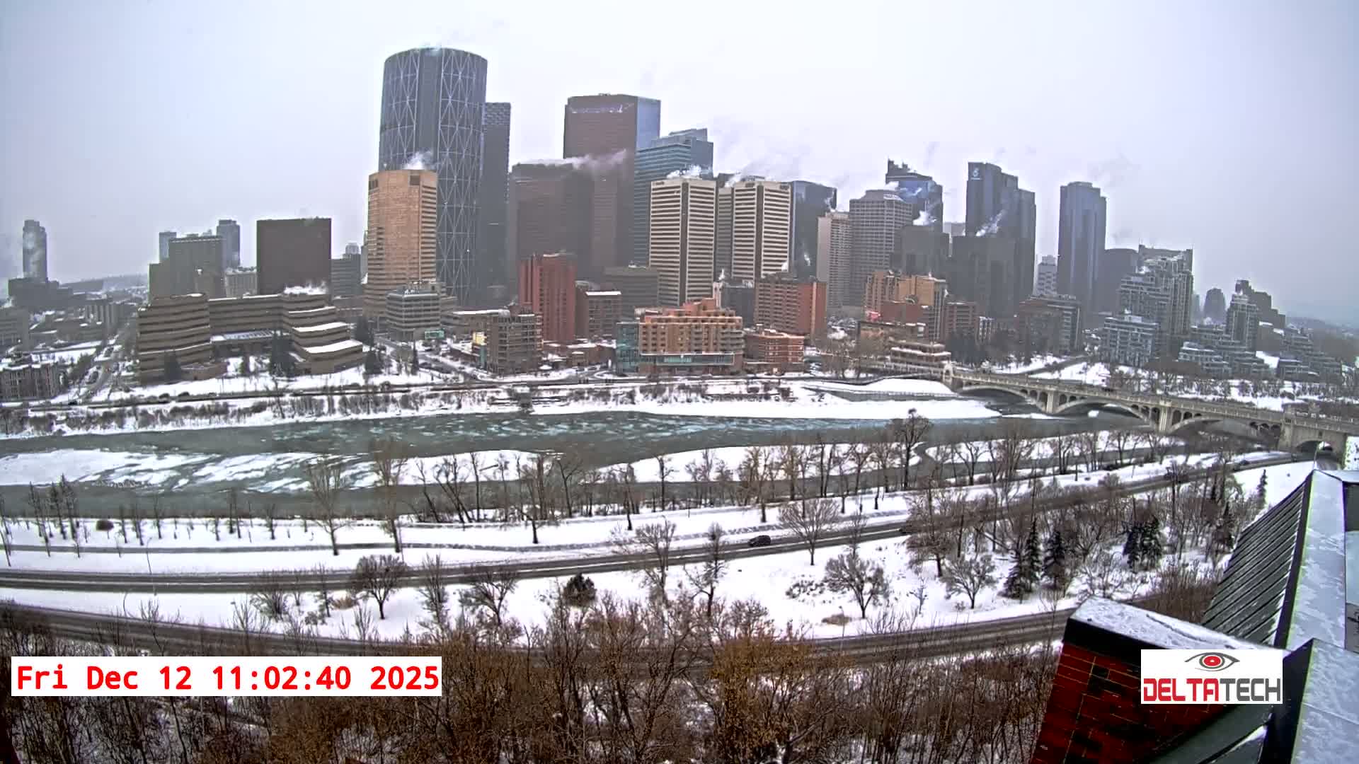 Calgary Skyline  Live Cam - Calgary, Rocky View County and Foothills County, Alberta, Canada