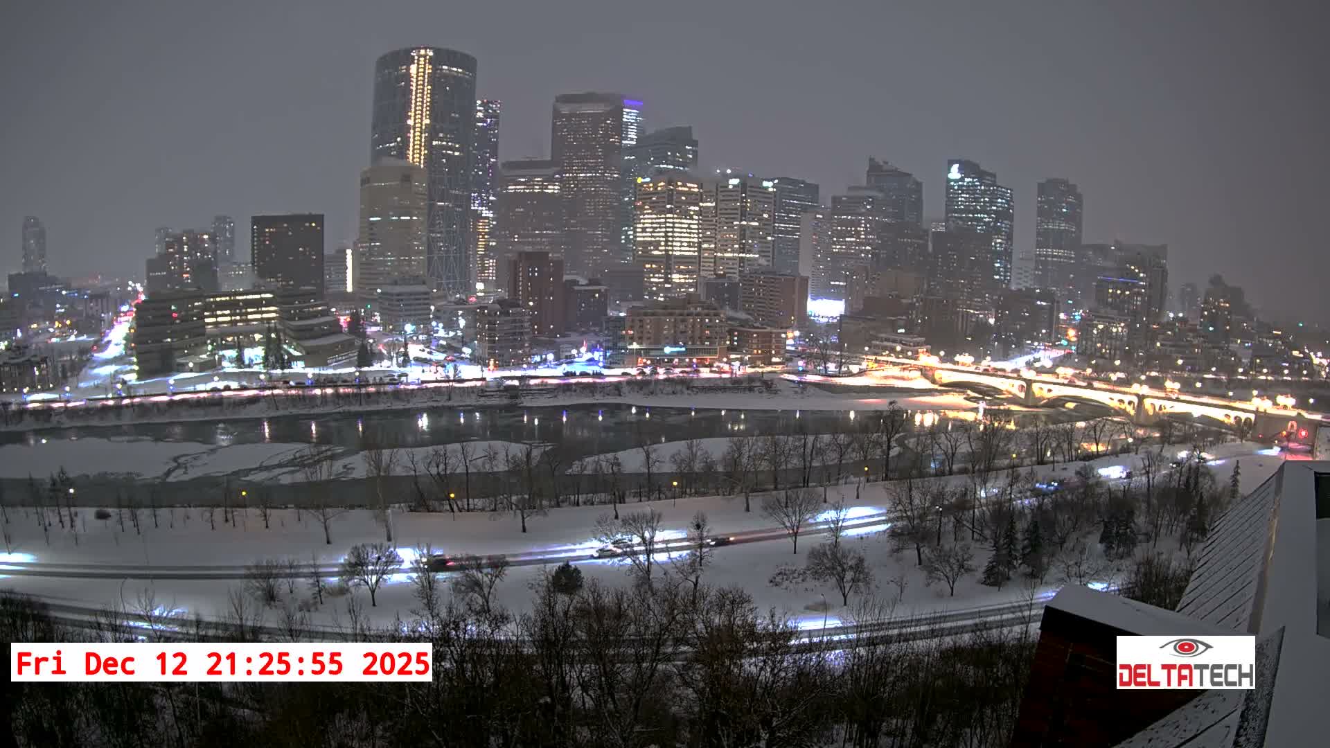 Calgary Skyline  Live Cam - Calgary, Rocky View County and Foothills County, Alberta, Canada