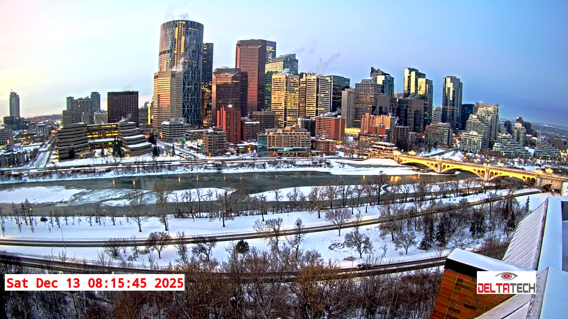 Calgary Skyline  Live Cam - Calgary, Rocky View County and Foothills County, Alberta, Canada