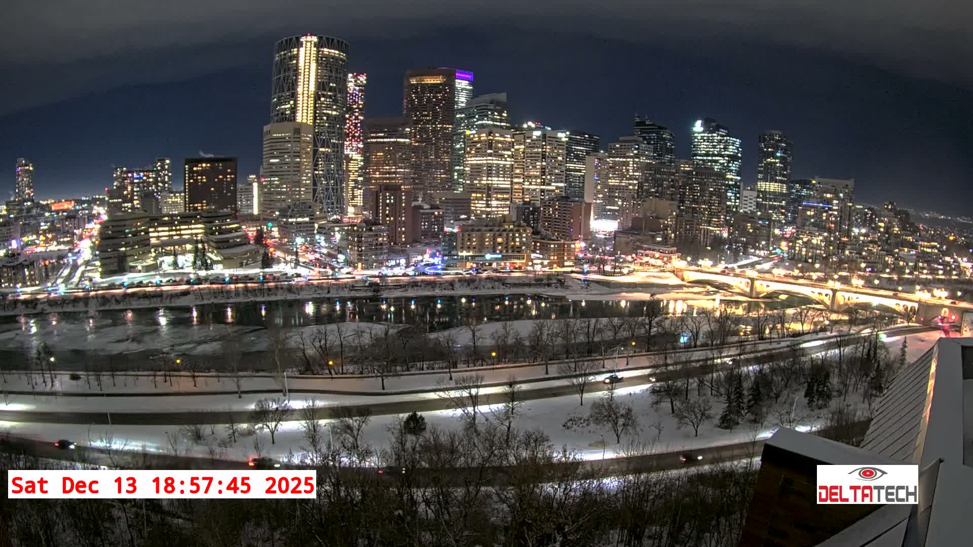 Calgary Skyline  Live Cam - Calgary, Rocky View County and Foothills County, Alberta, Canada