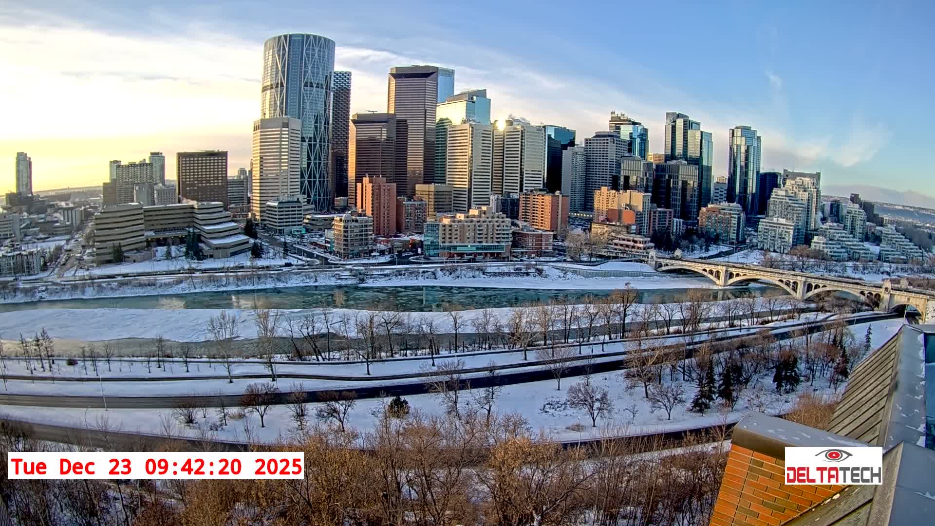 Calgary Skyline  Live Cam - Calgary, Rocky View County and Foothills County, Alberta, Canada