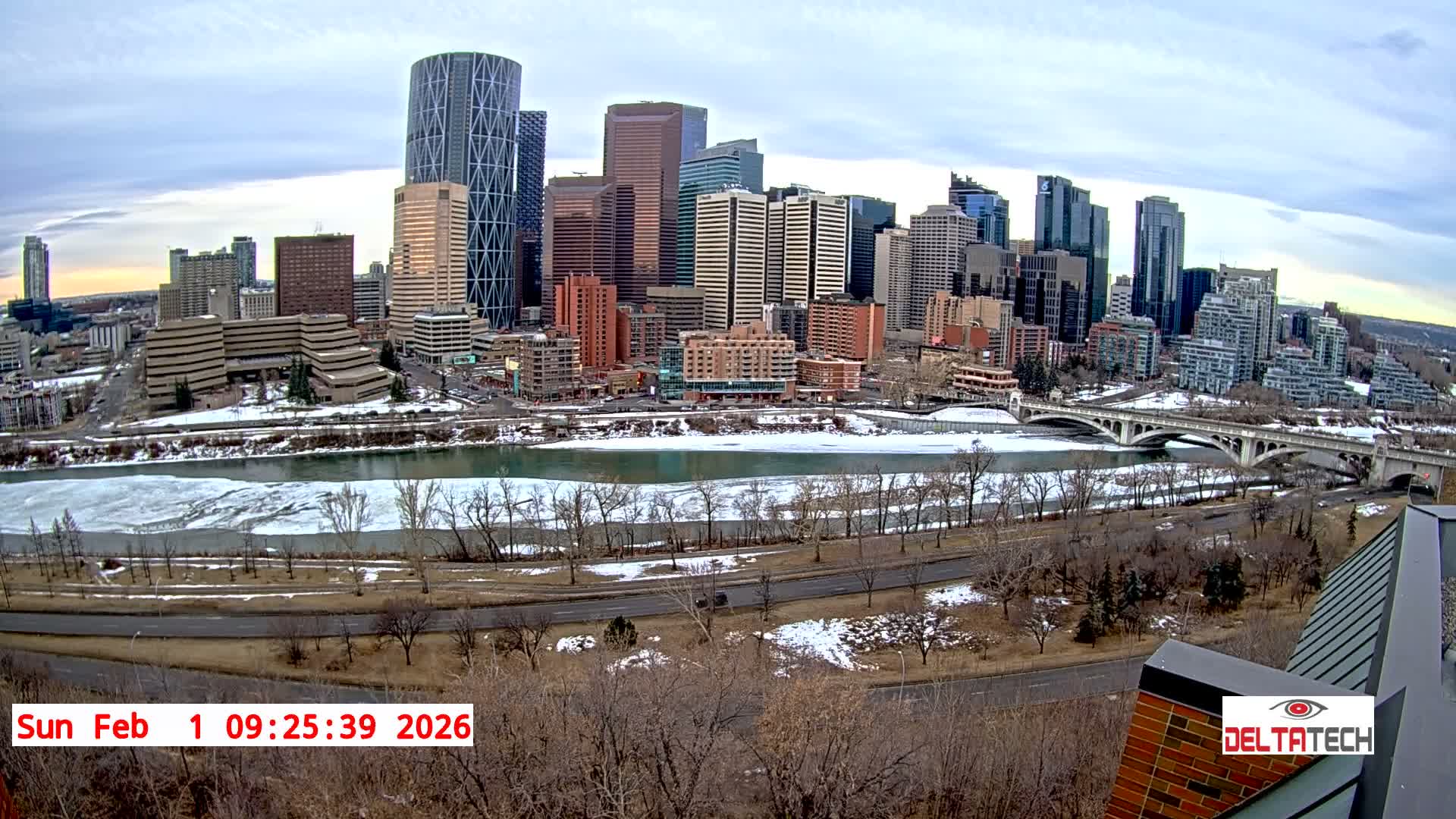Calgary Skyline  Live Cam - Calgary, Rocky View County and Foothills County, Alberta, Canada
