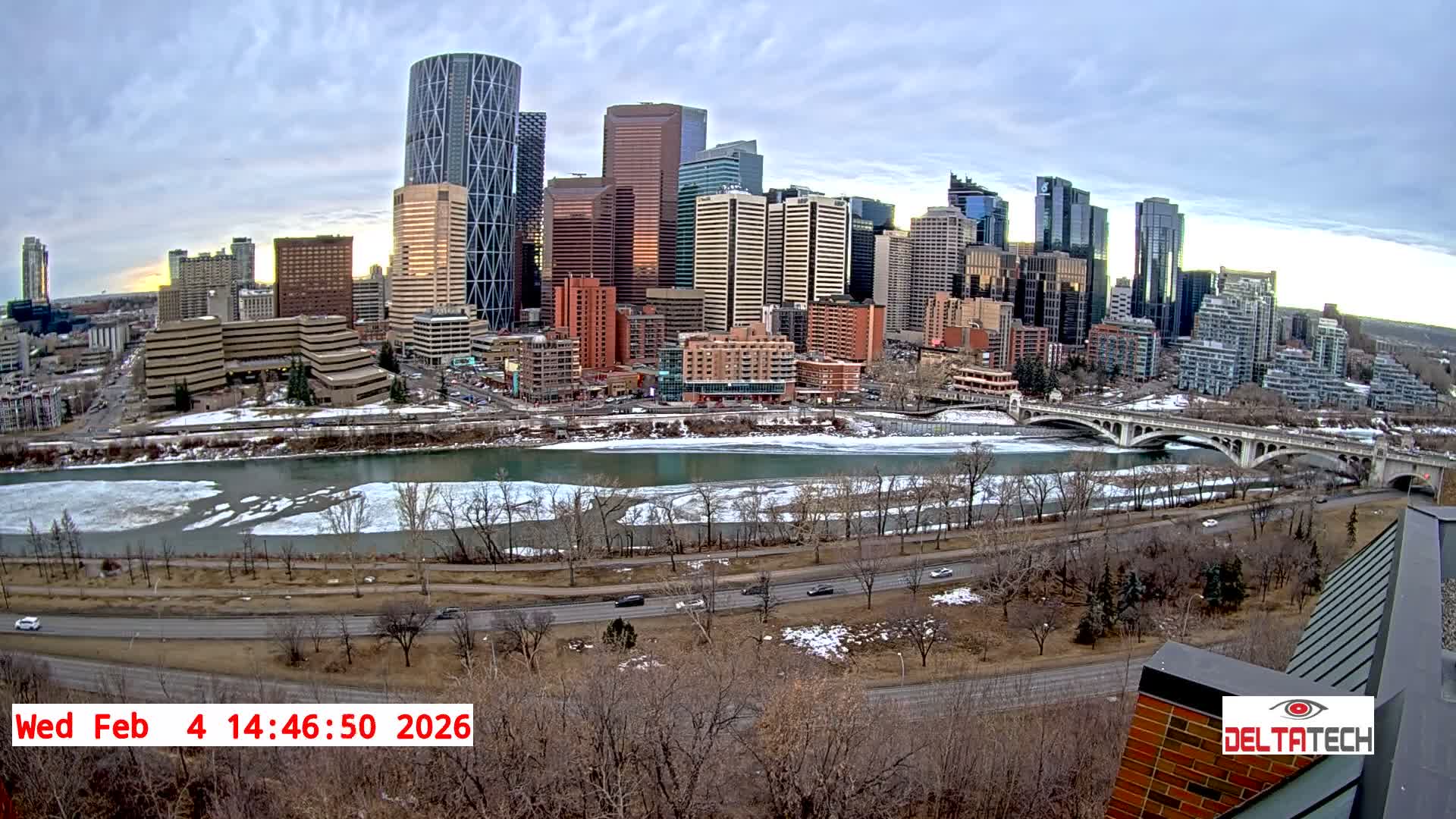 Calgary Skyline  Live Cam - Calgary, Rocky View County and Foothills County, Alberta, Canada