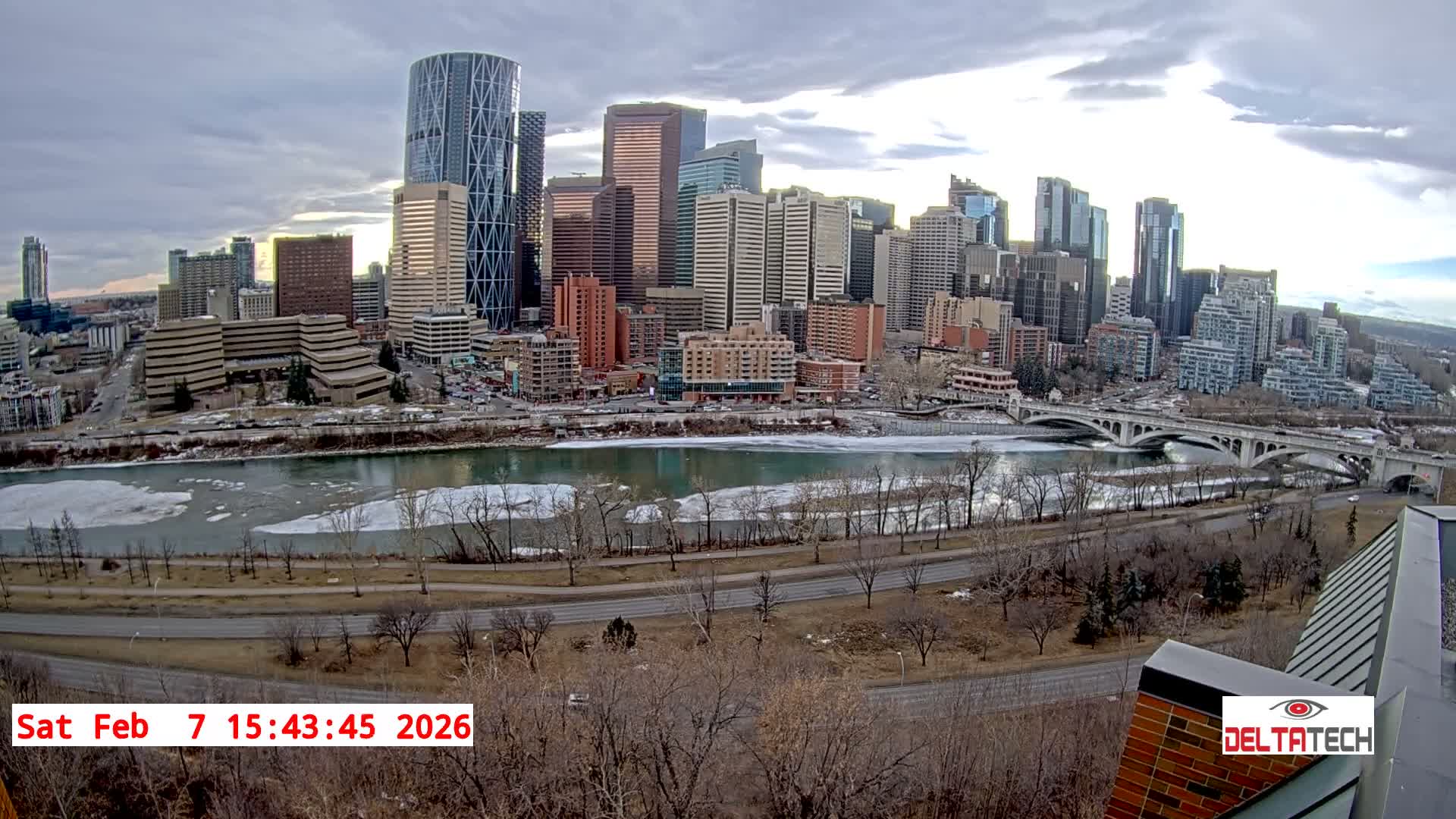 Calgary Skyline  Live Cam - Calgary, Rocky View County and Foothills County, Alberta, Canada