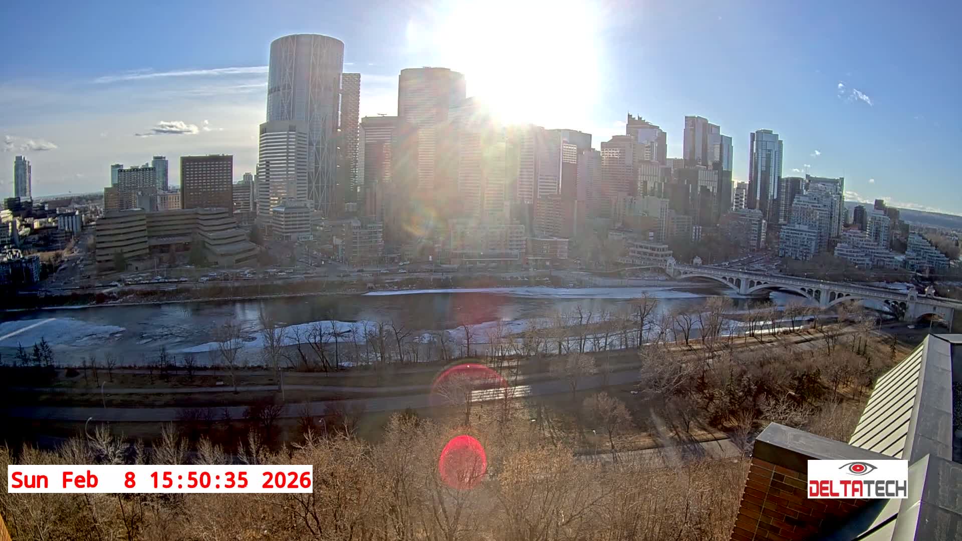 Calgary Skyline  Live Cam - Calgary, Rocky View County and Foothills County, Alberta, Canada