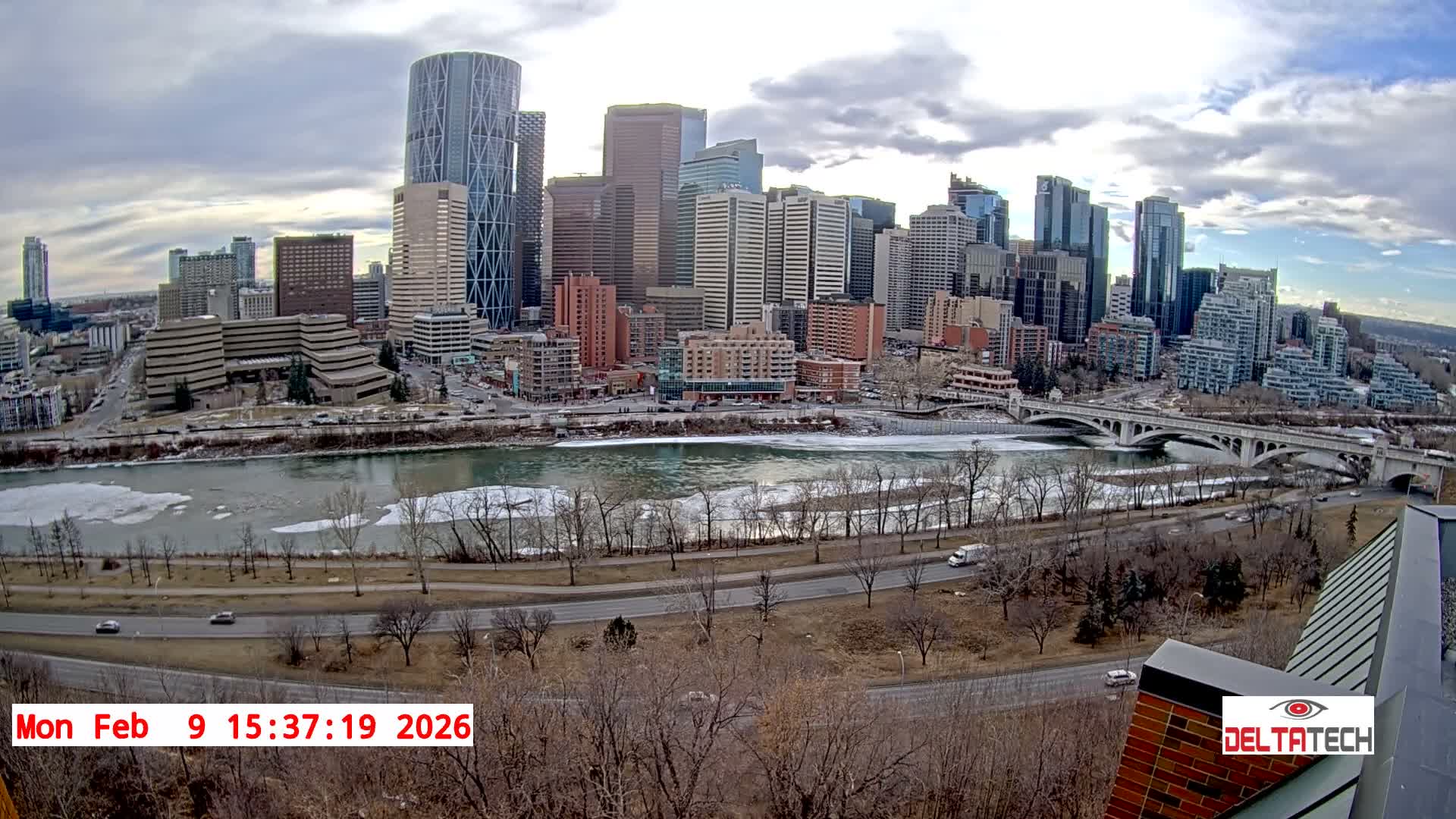 Calgary Skyline  Live Cam - Calgary, Rocky View County and Foothills County, Alberta, Canada