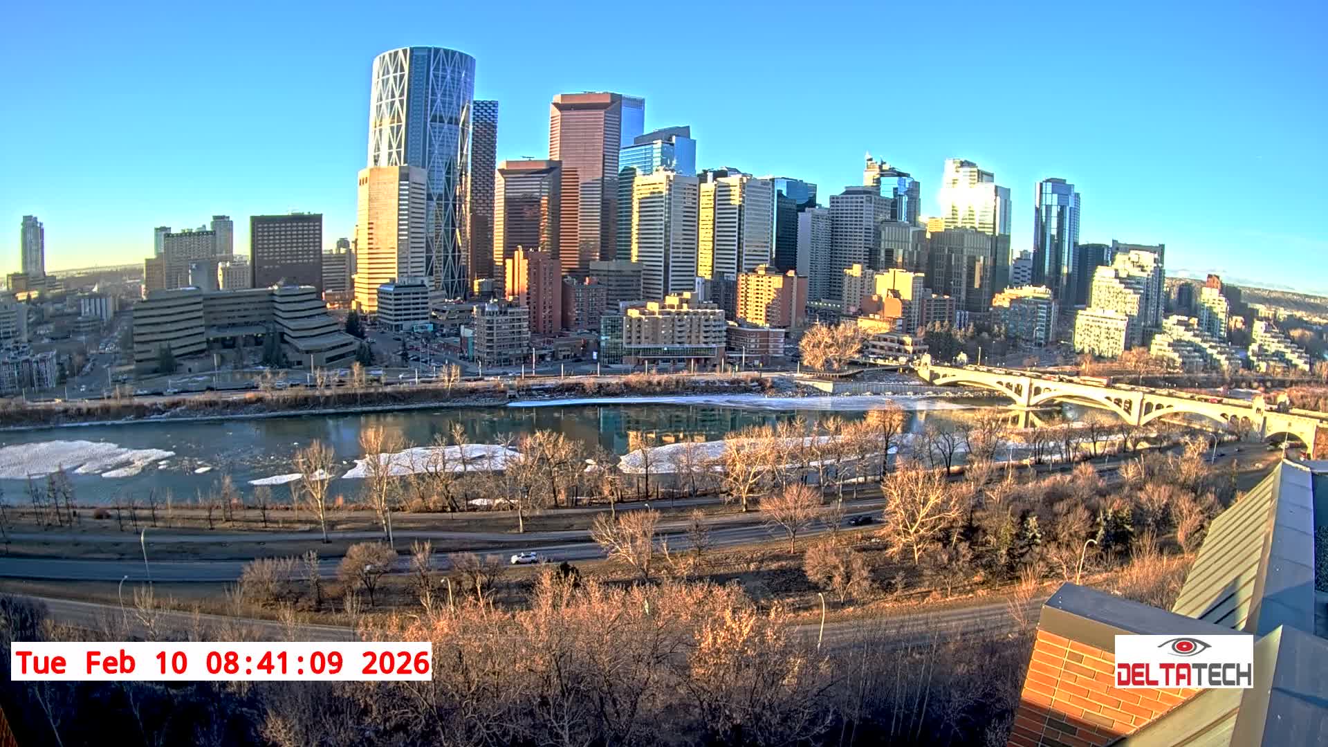Calgary Skyline  Live Cam - Calgary, Rocky View County and Foothills County, Alberta, Canada
