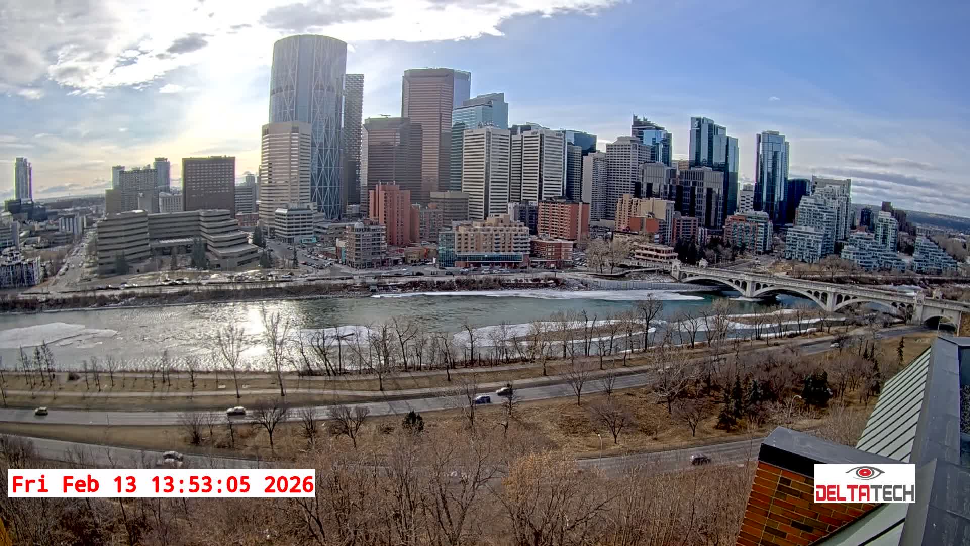 Calgary Skyline  Live Cam - Calgary, Rocky View County and Foothills County, Alberta, Canada