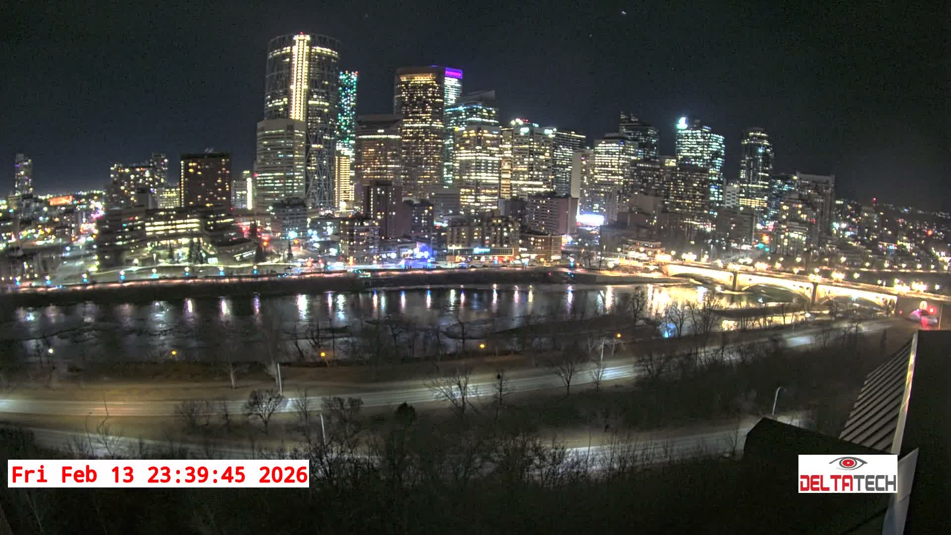 Calgary Skyline  Live Cam - Calgary, Rocky View County and Foothills County, Alberta, Canada