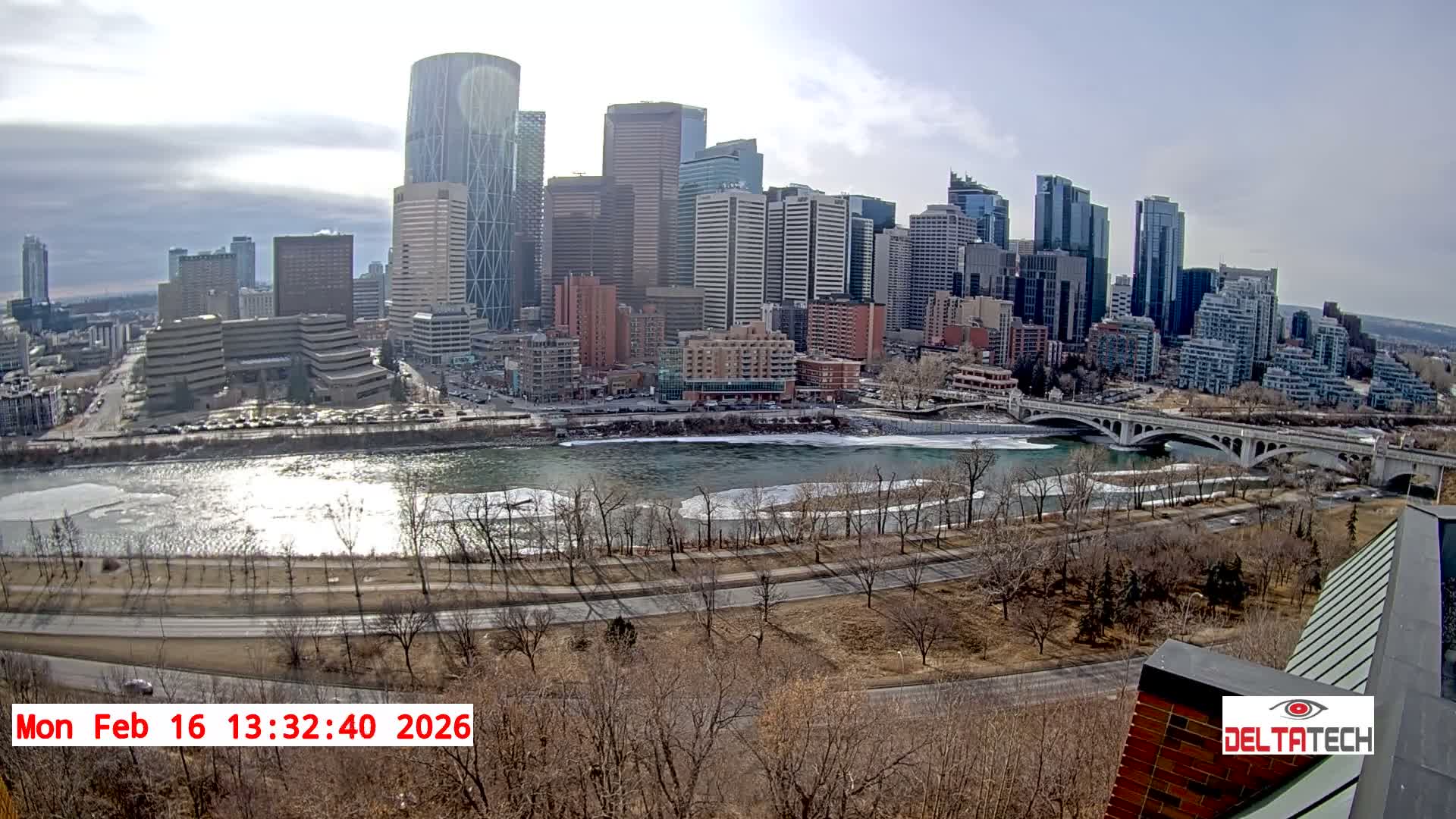 Calgary Skyline  Live Cam - Calgary, Rocky View County and Foothills County, Alberta, Canada