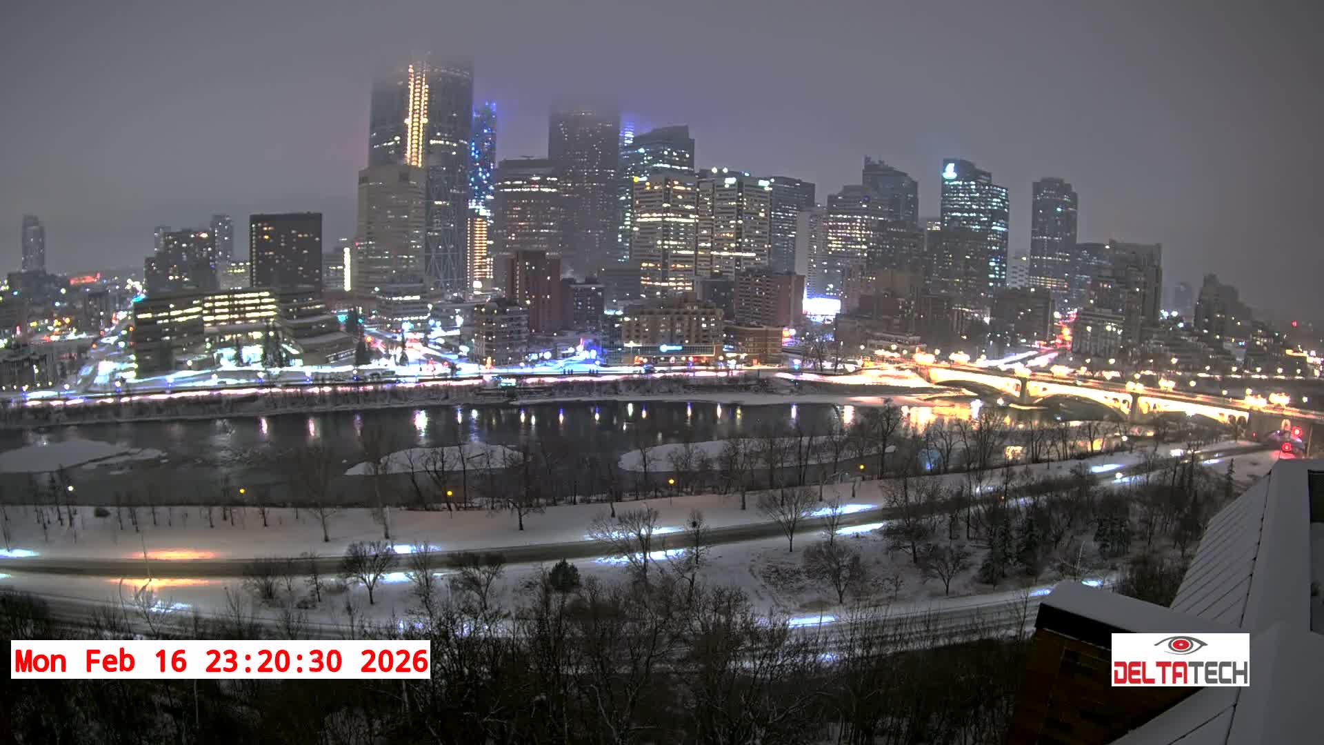 Calgary Skyline  Live Cam - Calgary, Rocky View County and Foothills County, Alberta, Canada