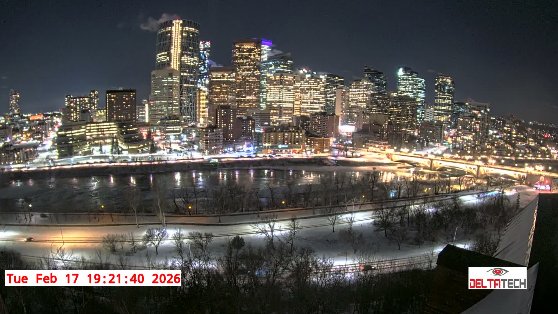 Calgary Skyline  Live Cam - Calgary, Rocky View County and Foothills County, Alberta, Canada