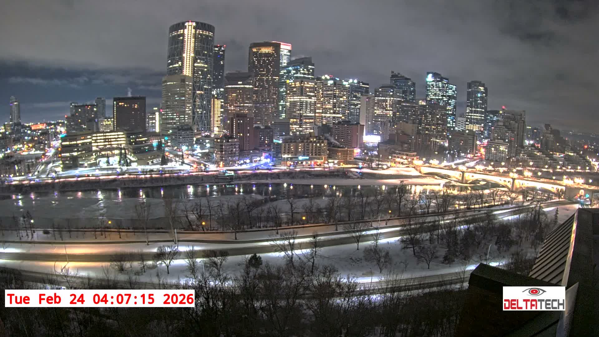 Calgary Skyline  Live Cam - Calgary, Rocky View County and Foothills County, Alberta, Canada