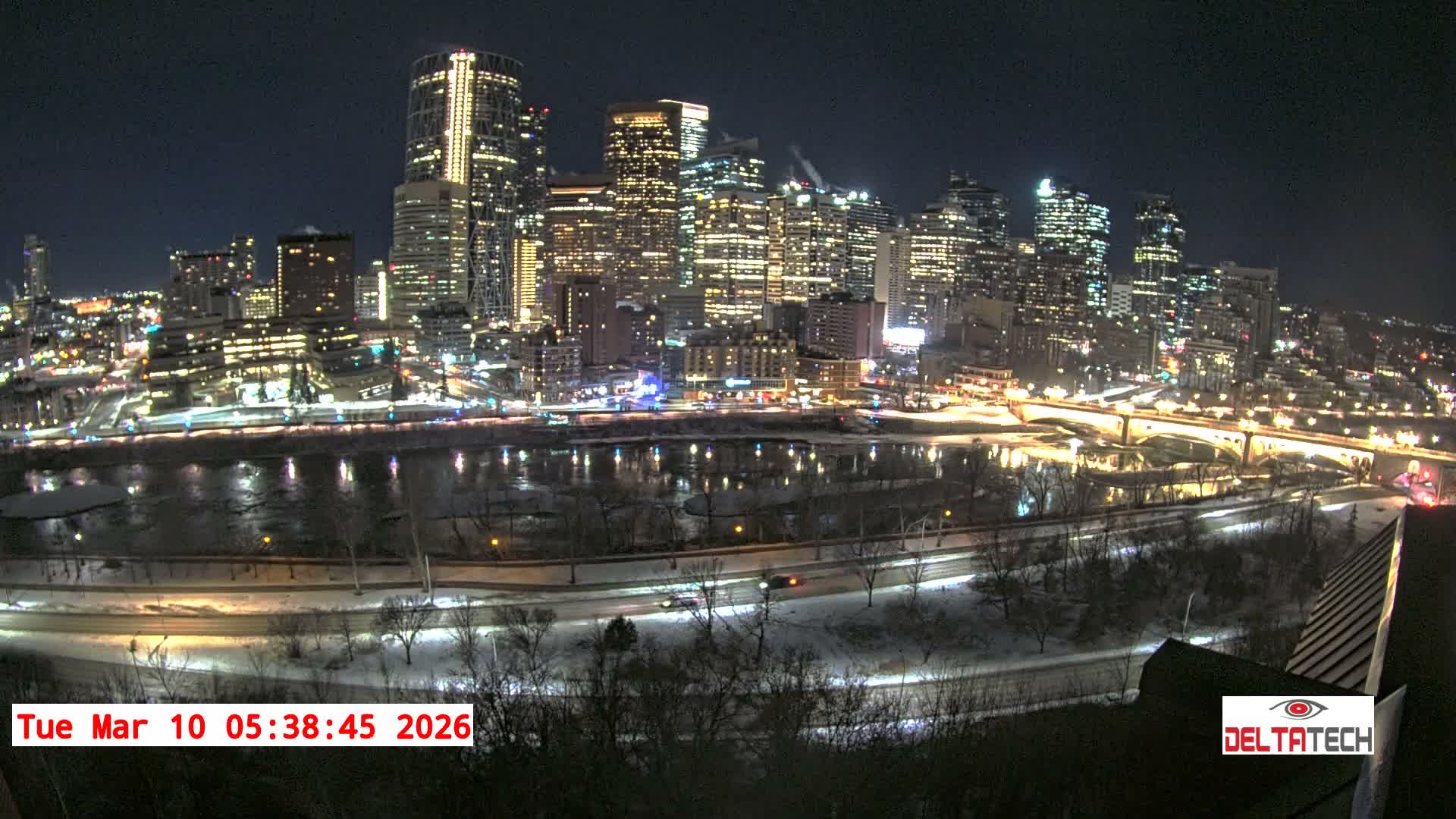 Calgary Skyline  Live Cam - Calgary, Rocky View County and Foothills County, Alberta, Canada