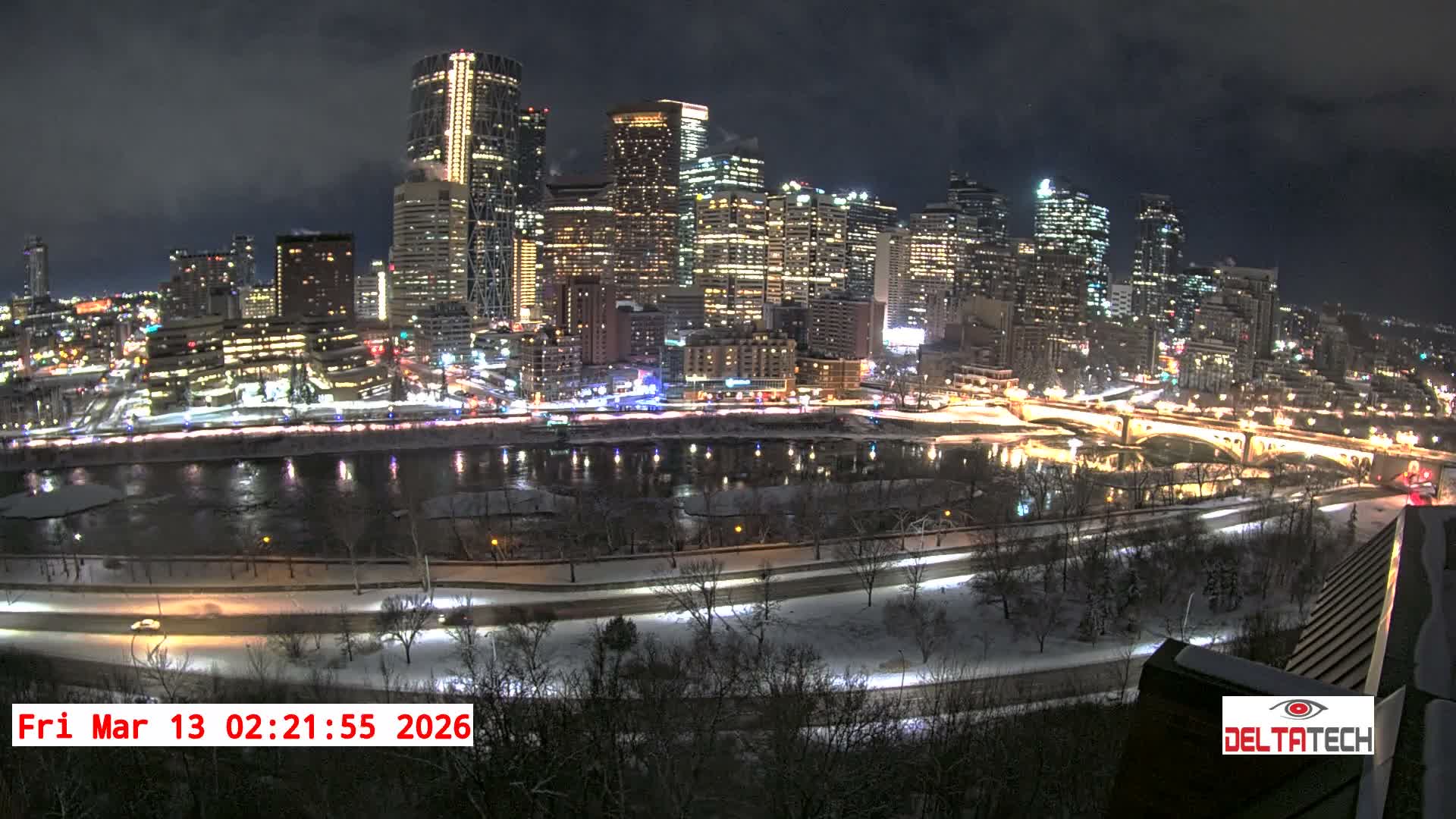 Calgary Skyline  Live Cam - Calgary, Rocky View County and Foothills County, Alberta, Canada