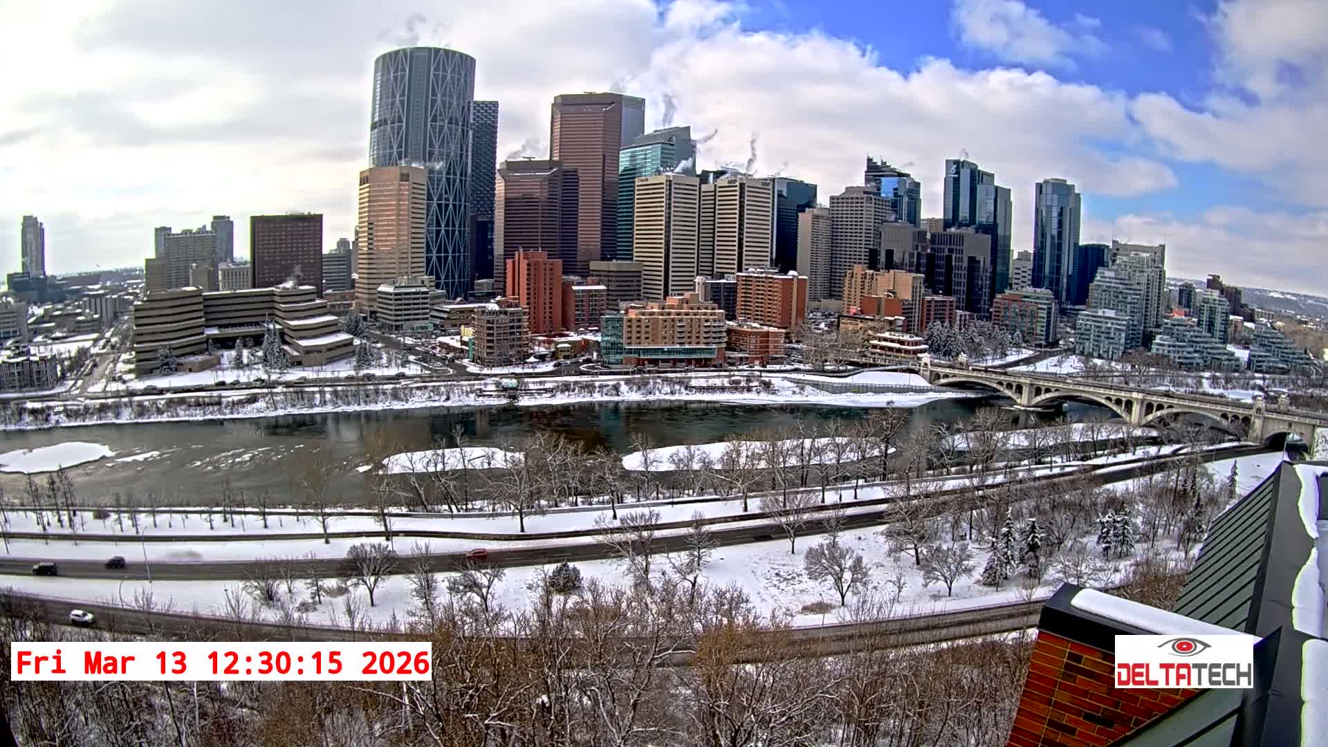 Calgary Skyline  Live Cam - Calgary, Rocky View County and Foothills County, Alberta, Canada
