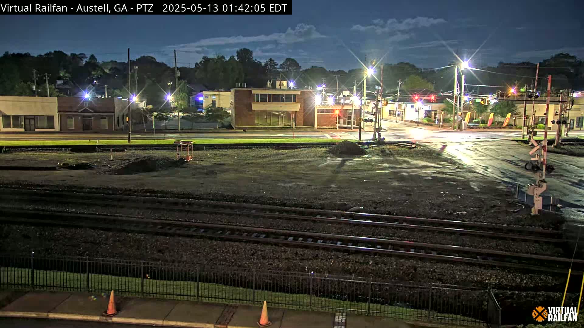Austell City View & Nortfolk Southern Railway Junction Live Cam -Austell, Coob, Georgia, USA