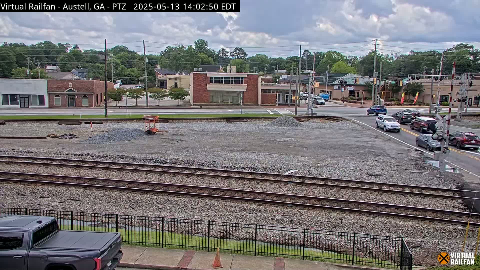 Austell City View & Nortfolk Southern Railway Junction Live Cam -Austell, Coob, Georgia, USA