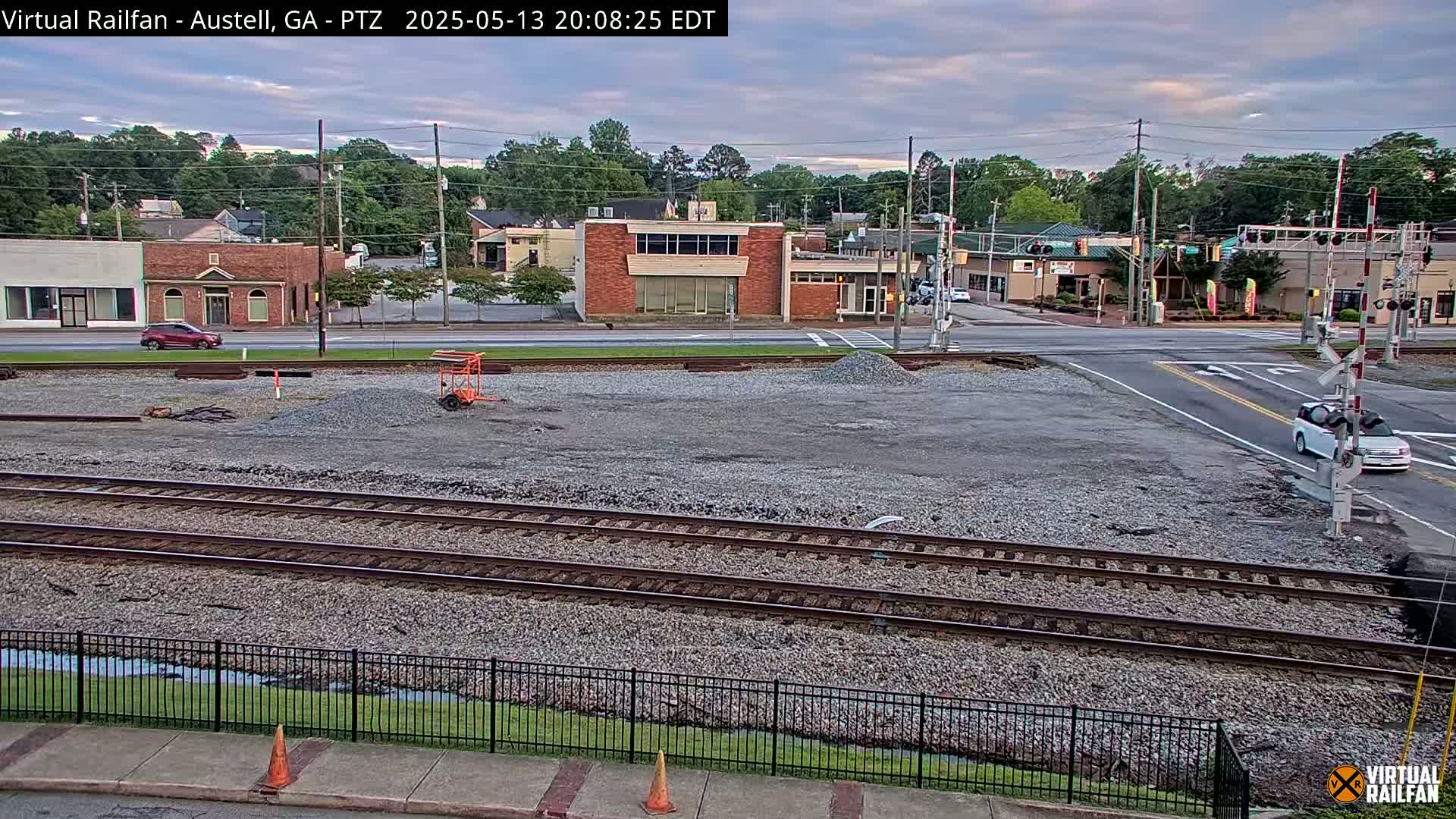 Austell City View & Nortfolk Southern Railway Junction Live Cam -Austell, Coob, Georgia, USA