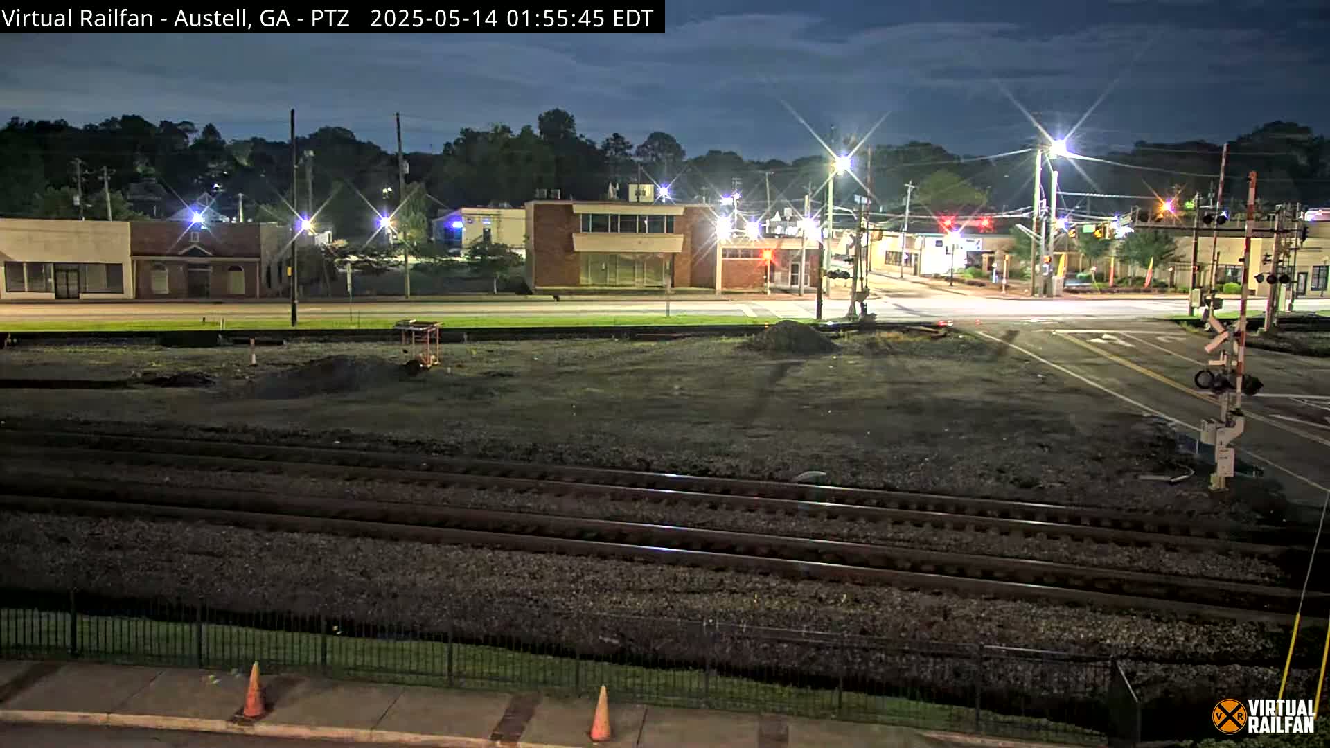 Austell City View & Nortfolk Southern Railway Junction Live Cam -Austell, Coob, Georgia, USA