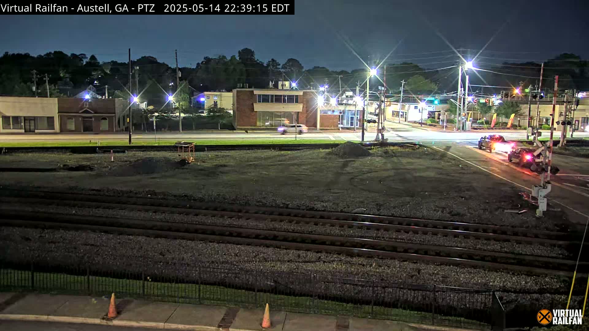 Austell City View & Nortfolk Southern Railway Junction Live Cam -Austell, Coob, Georgia, USA