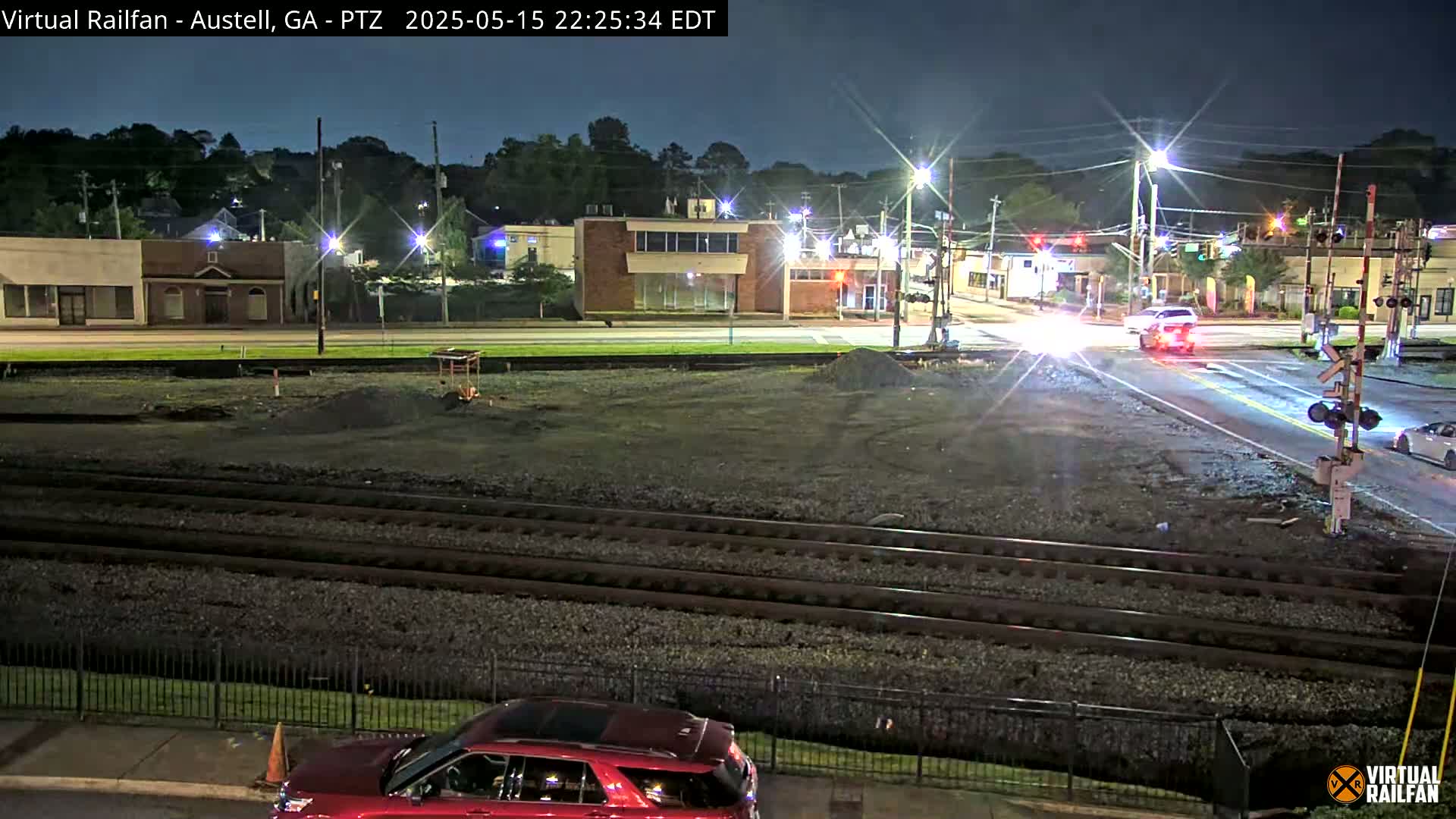 Austell City View & Nortfolk Southern Railway Junction Live Cam -Austell, Coob, Georgia, USA