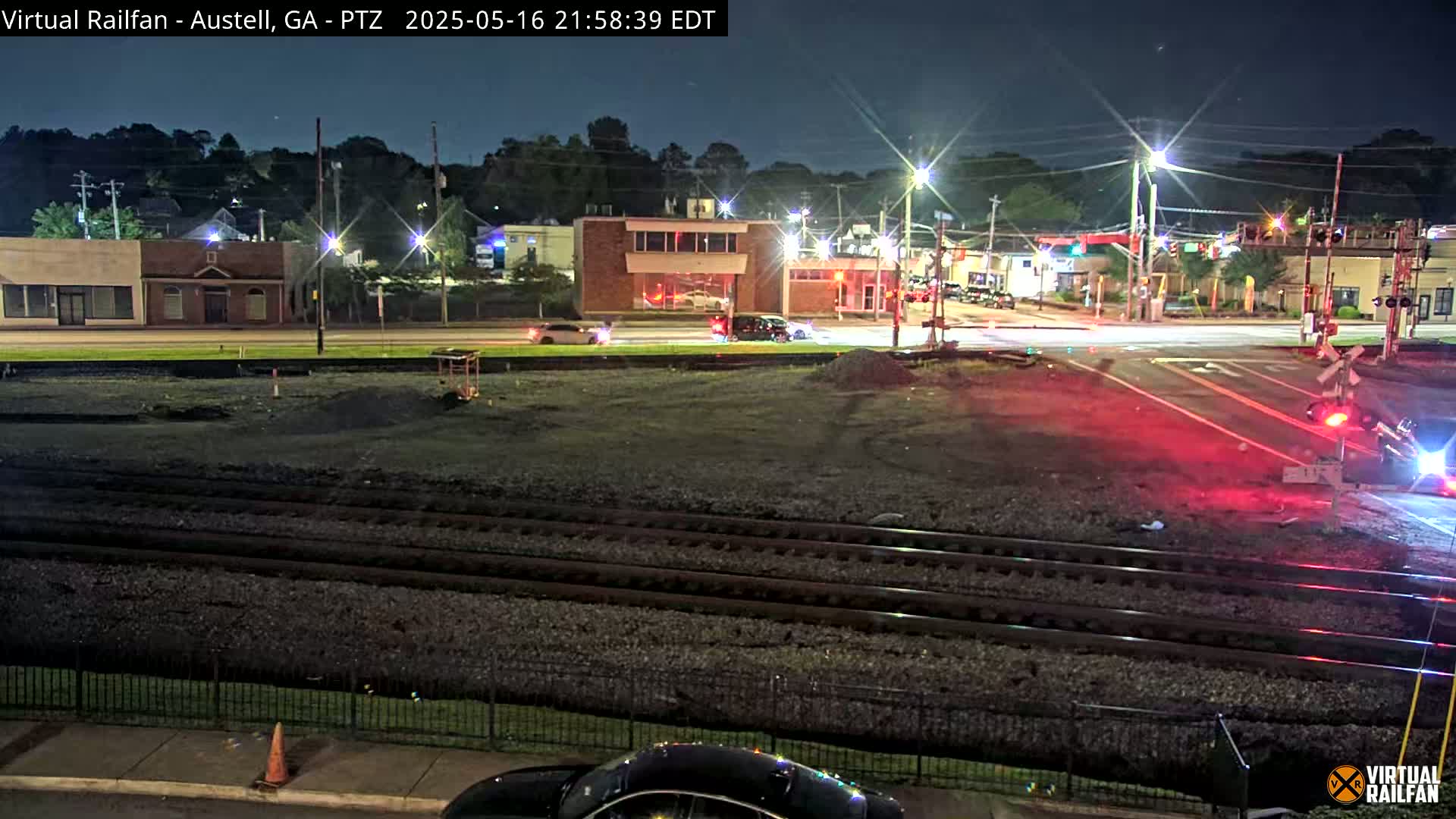 Austell City View & Nortfolk Southern Railway Junction Live Cam -Austell, Coob, Georgia, USA