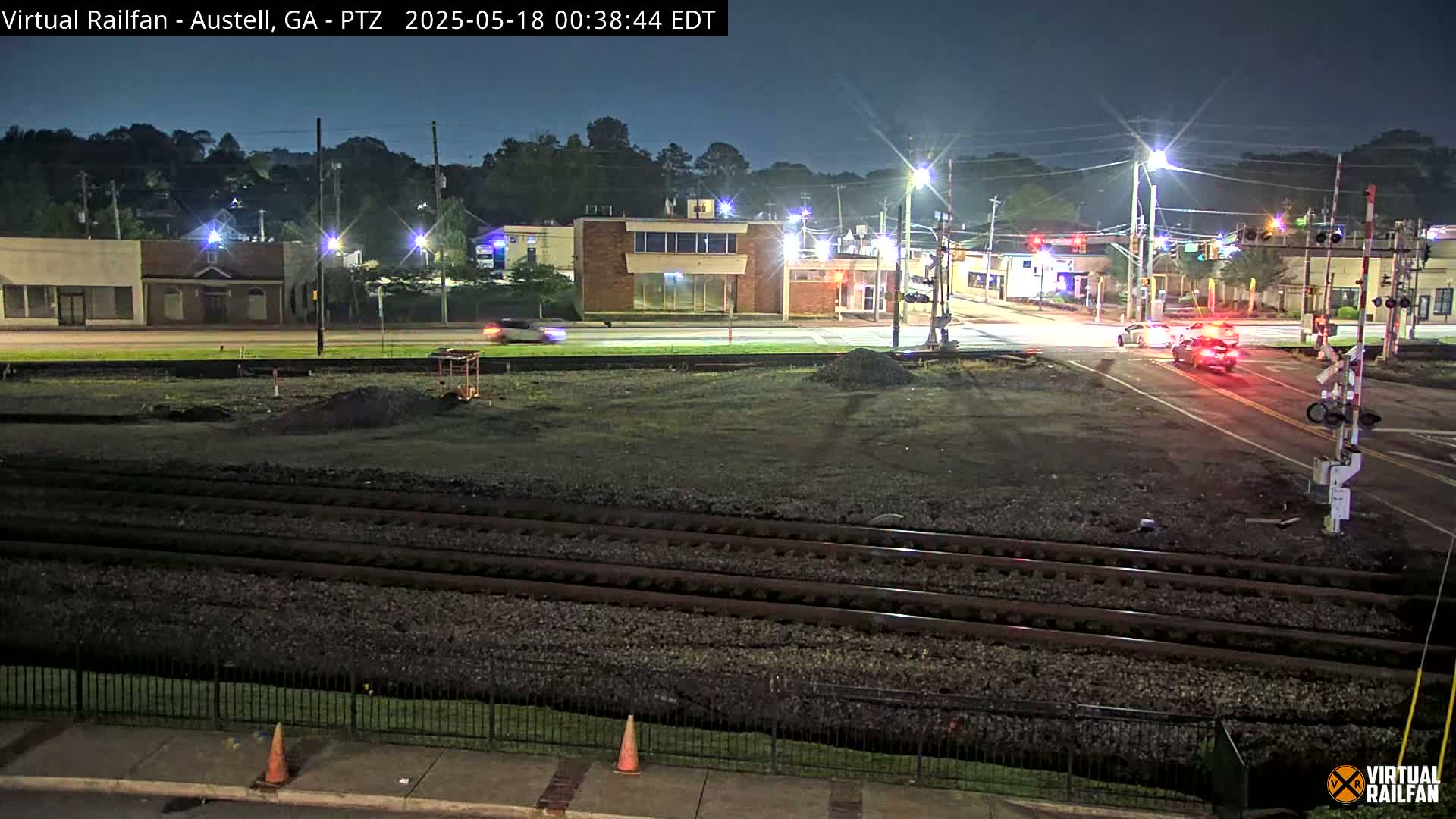 Austell City View & Nortfolk Southern Railway Junction Live Cam -Austell, Coob, Georgia, USA