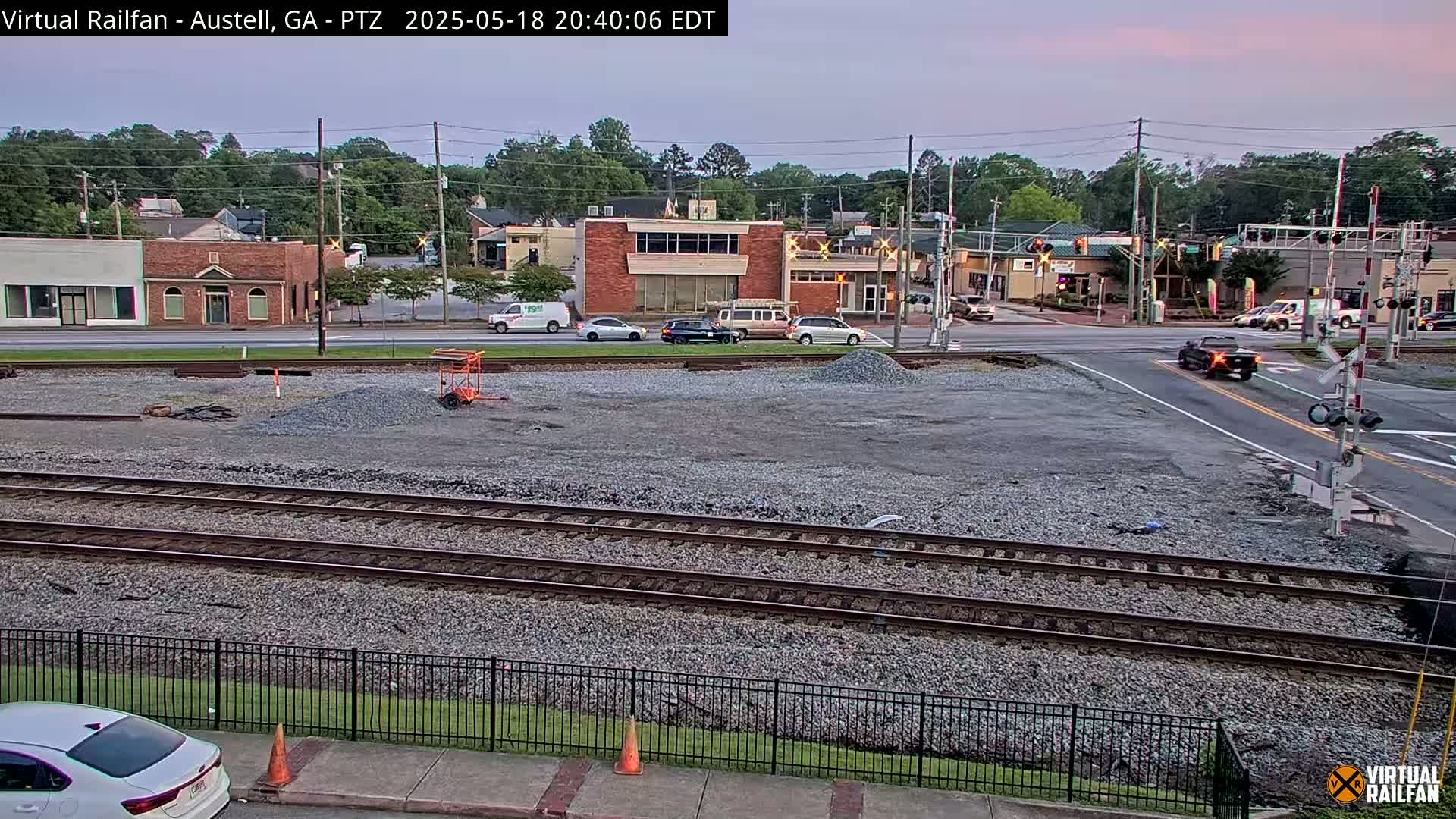Austell City View & Nortfolk Southern Railway Junction Live Cam -Austell, Coob, Georgia, USA