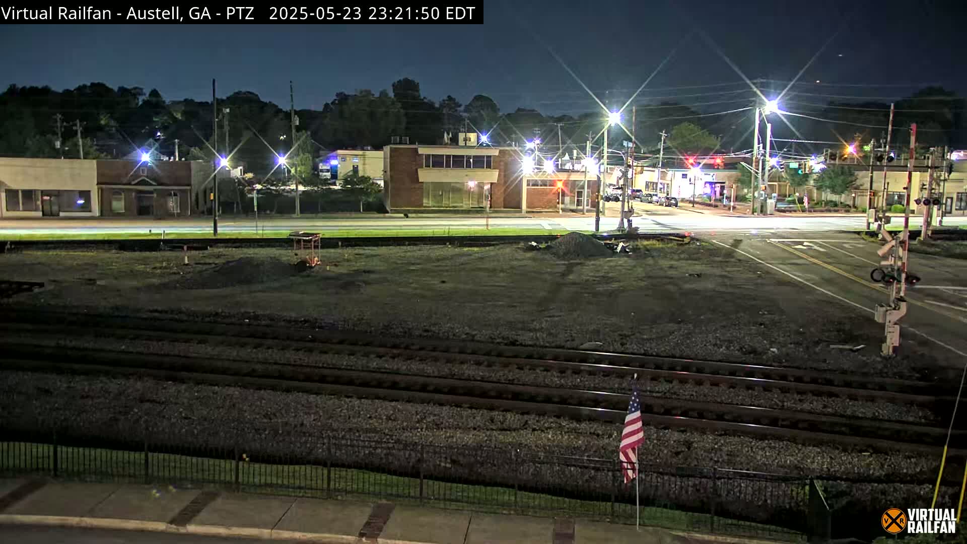 Austell City View & Nortfolk Southern Railway Junction Live Cam -Austell, Coob, Georgia, USA