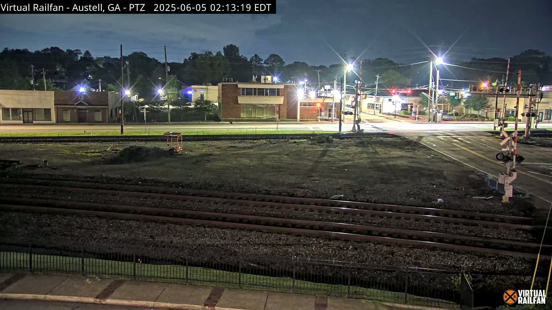 Austell City View & Nortfolk Southern Railway Junction Live Cam -Austell, Coob, Georgia, USA