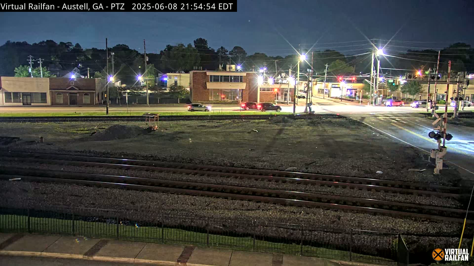 Austell City View & Nortfolk Southern Railway Junction Live Cam -Austell, Coob, Georgia, USA