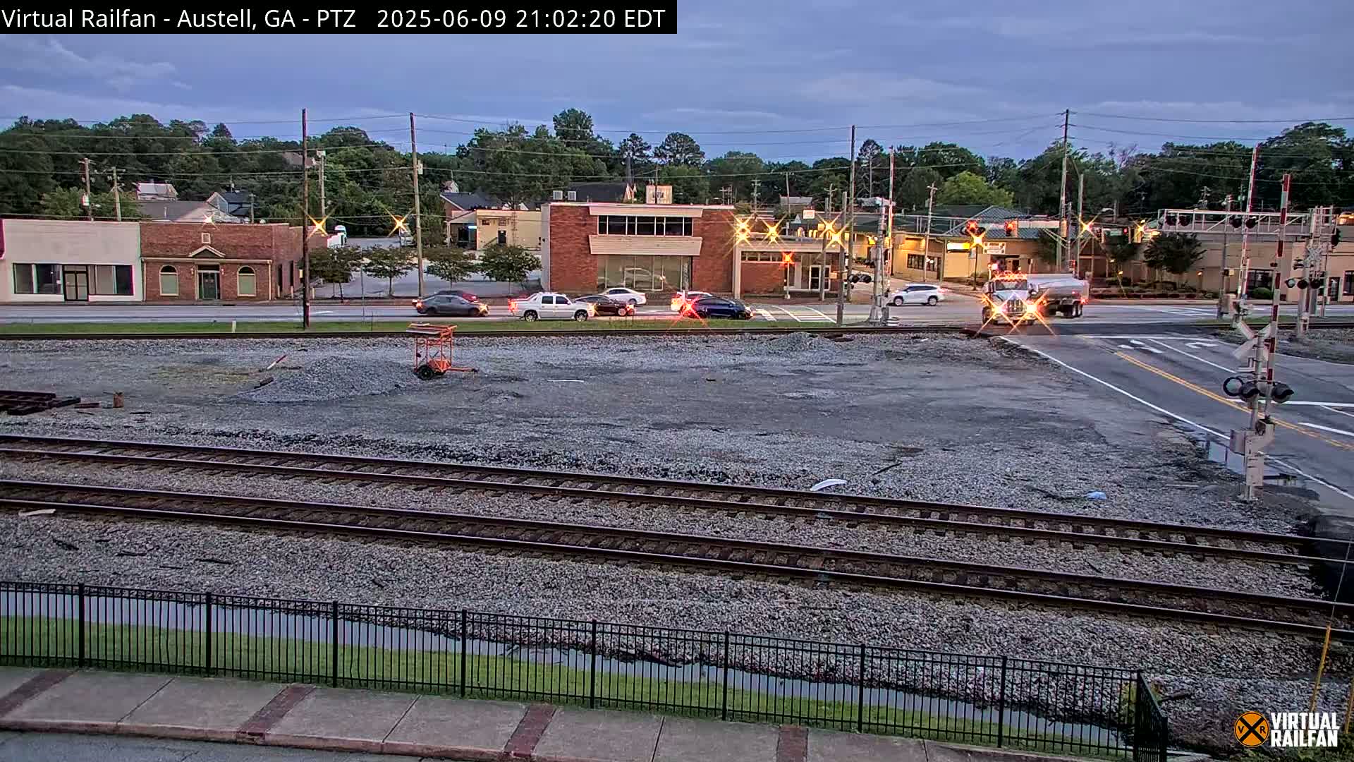 Austell City View & Nortfolk Southern Railway Junction Live Cam -Austell, Coob, Georgia, USA