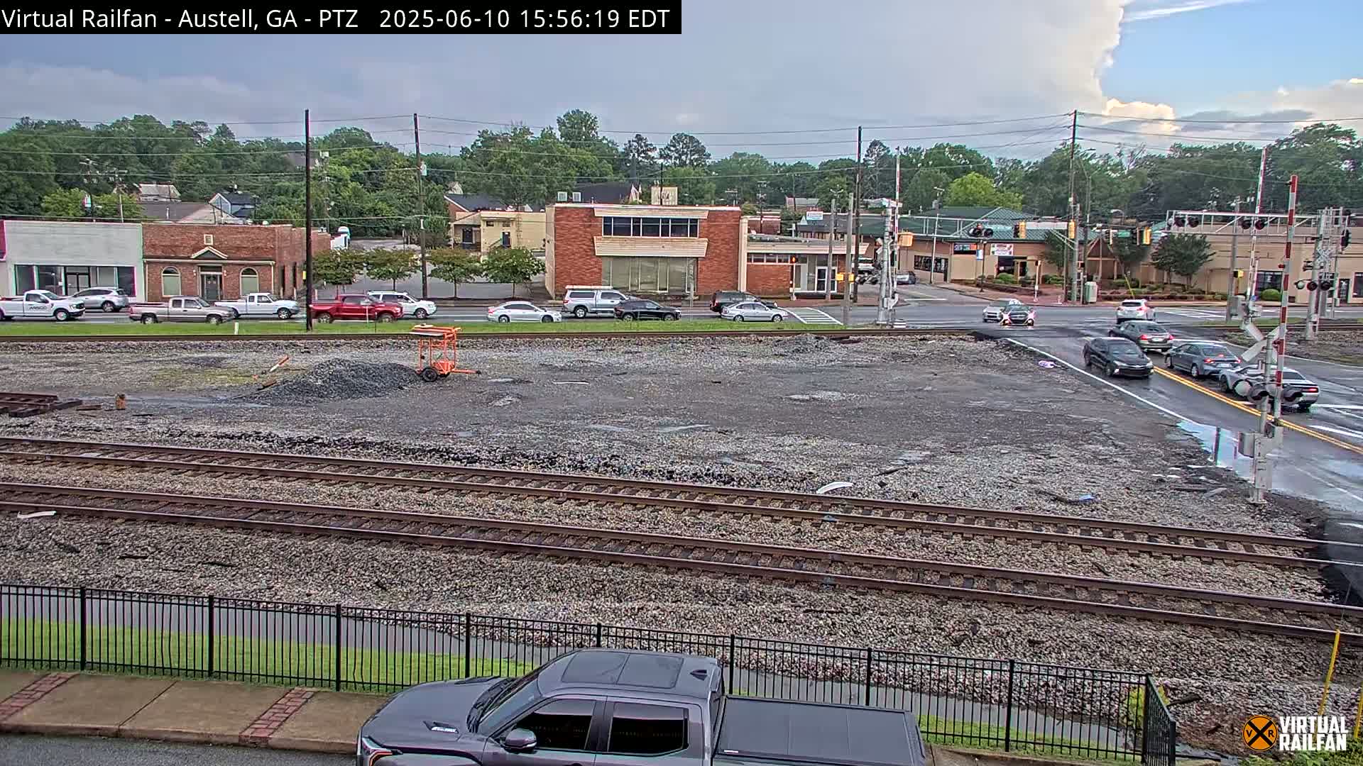 Austell City View & Nortfolk Southern Railway Junction Live Cam -Austell, Coob, Georgia, USA