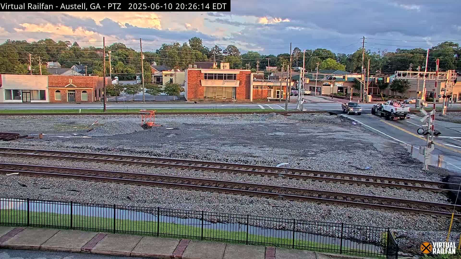 Austell City View & Nortfolk Southern Railway Junction Live Cam -Austell, Coob, Georgia, USA