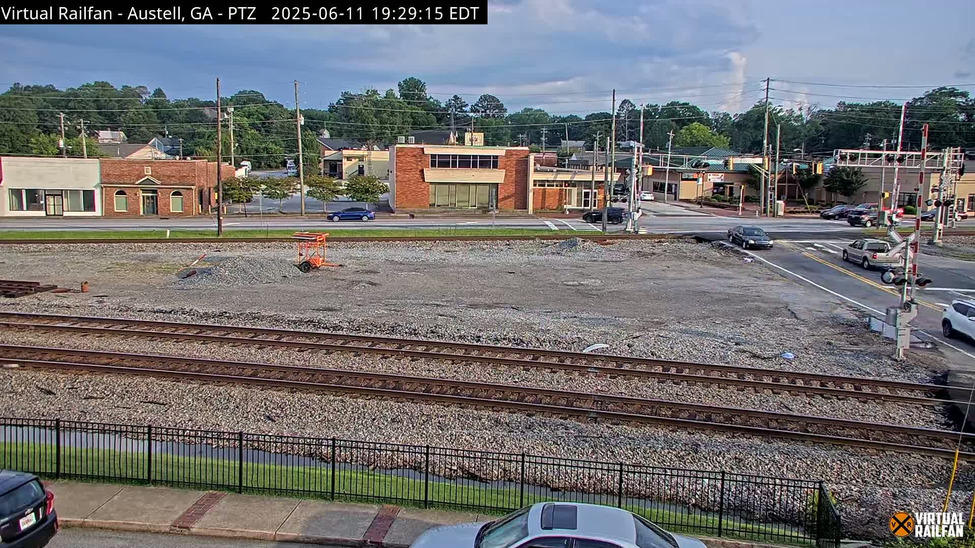 Austell City View & Nortfolk Southern Railway Junction Live Cam -Austell, Coob, Georgia, USA