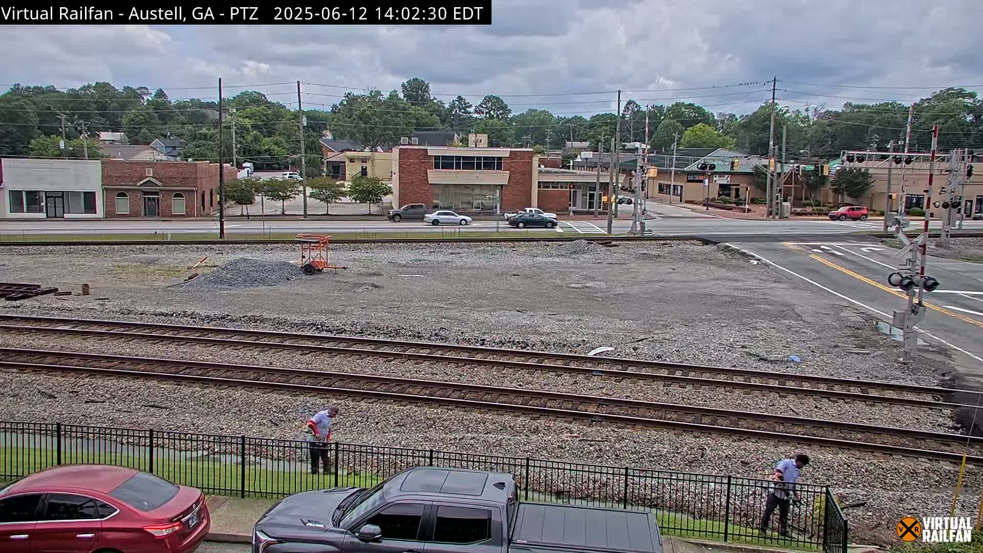 Austell City View & Nortfolk Southern Railway Junction Live Cam -Austell, Coob, Georgia, USA