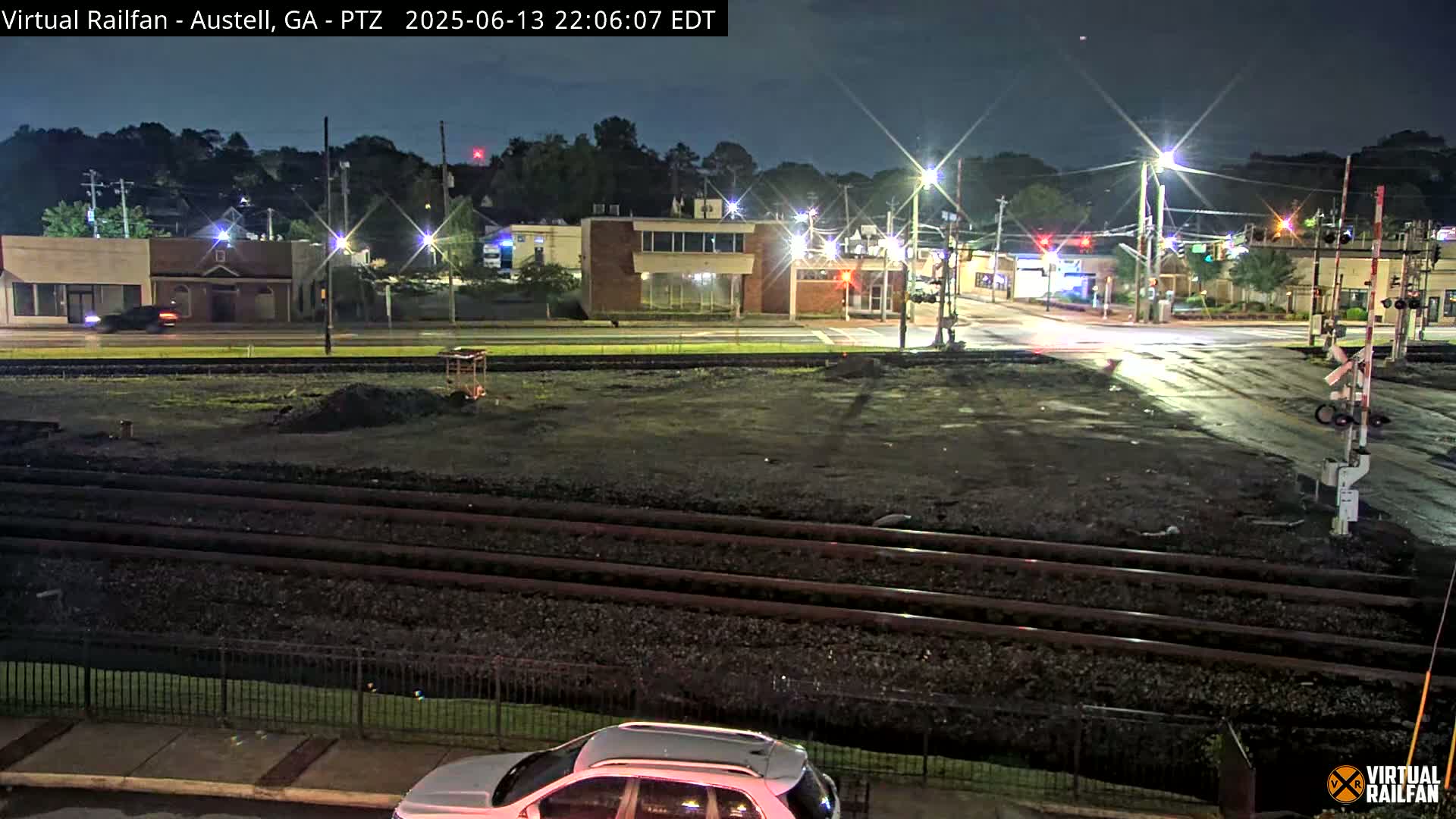Austell City View & Nortfolk Southern Railway Junction Live Cam -Austell, Coob, Georgia, USA