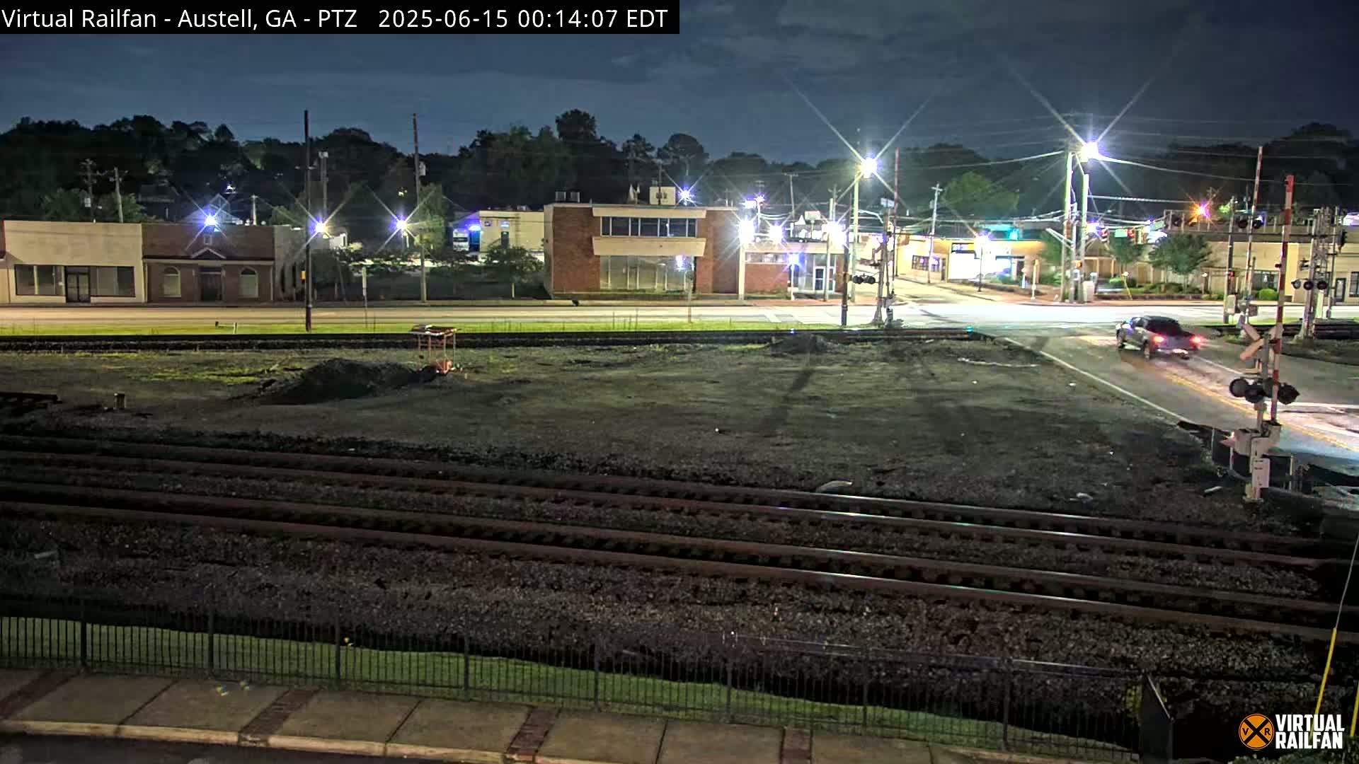 Austell City View & Nortfolk Southern Railway Junction Live Cam -Austell, Coob, Georgia, USA