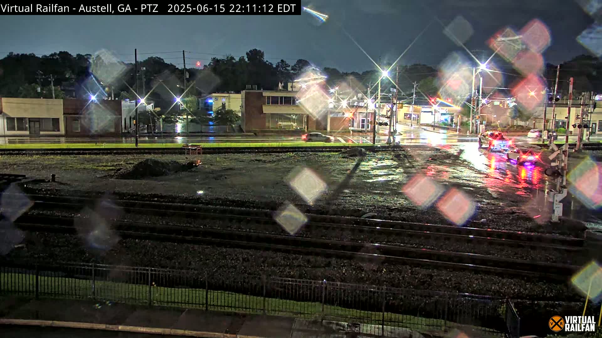 Austell City View & Nortfolk Southern Railway Junction Live Cam -Austell, Coob, Georgia, USA