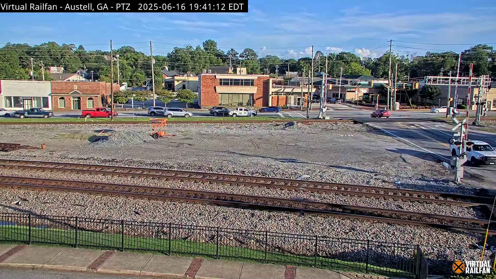Austell City View & Nortfolk Southern Railway Junction Live Cam -Austell, Coob, Georgia, USA