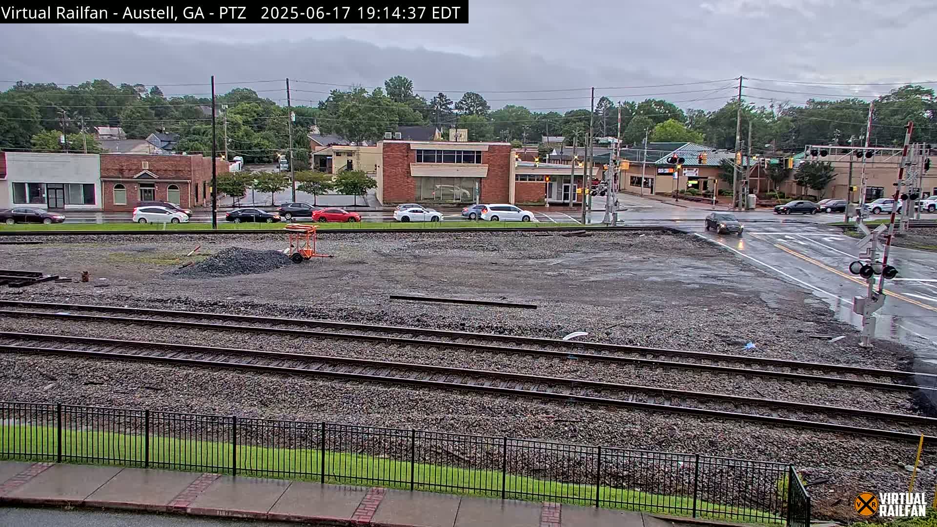 Austell City View & Nortfolk Southern Railway Junction Live Cam -Austell, Coob, Georgia, USA